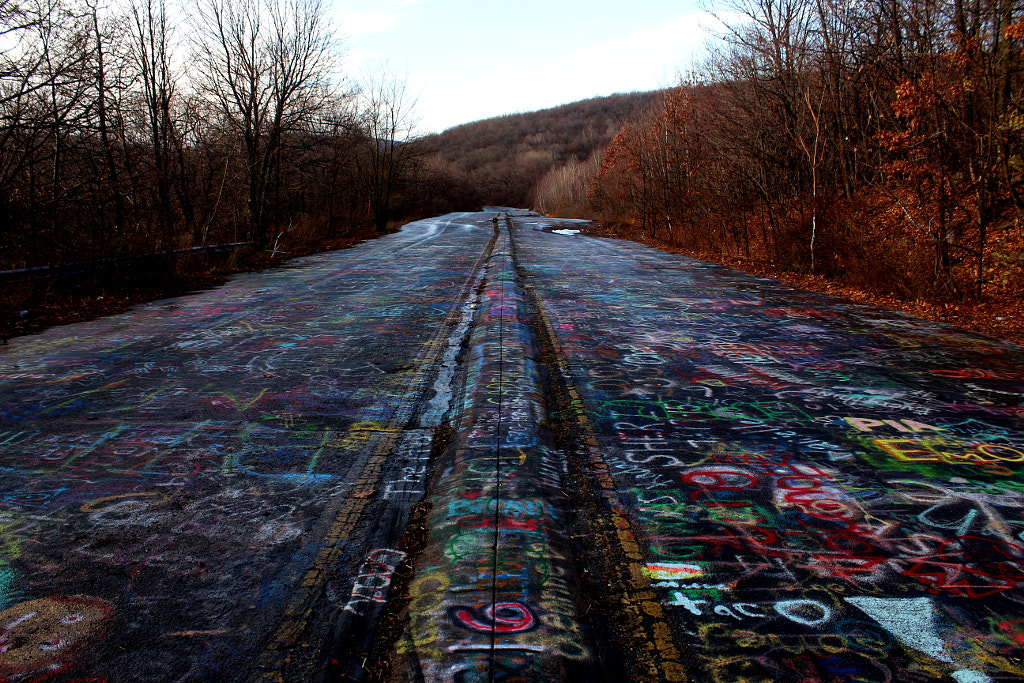 Graffiti Highway by Daegan Lunsford on 500px.com