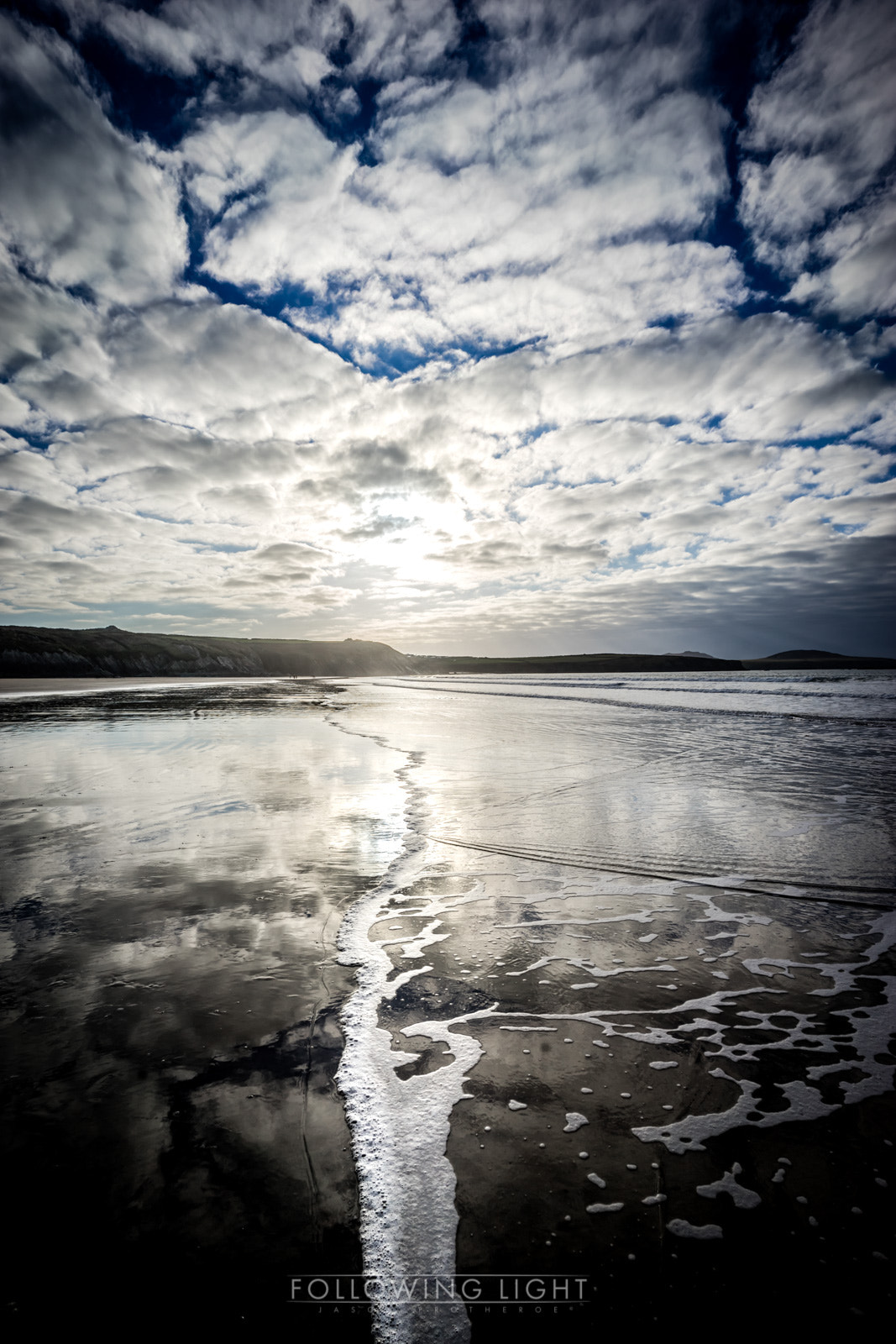 ZEISS Batis 18mm F2.8 sample photo. Sea foam lines photography