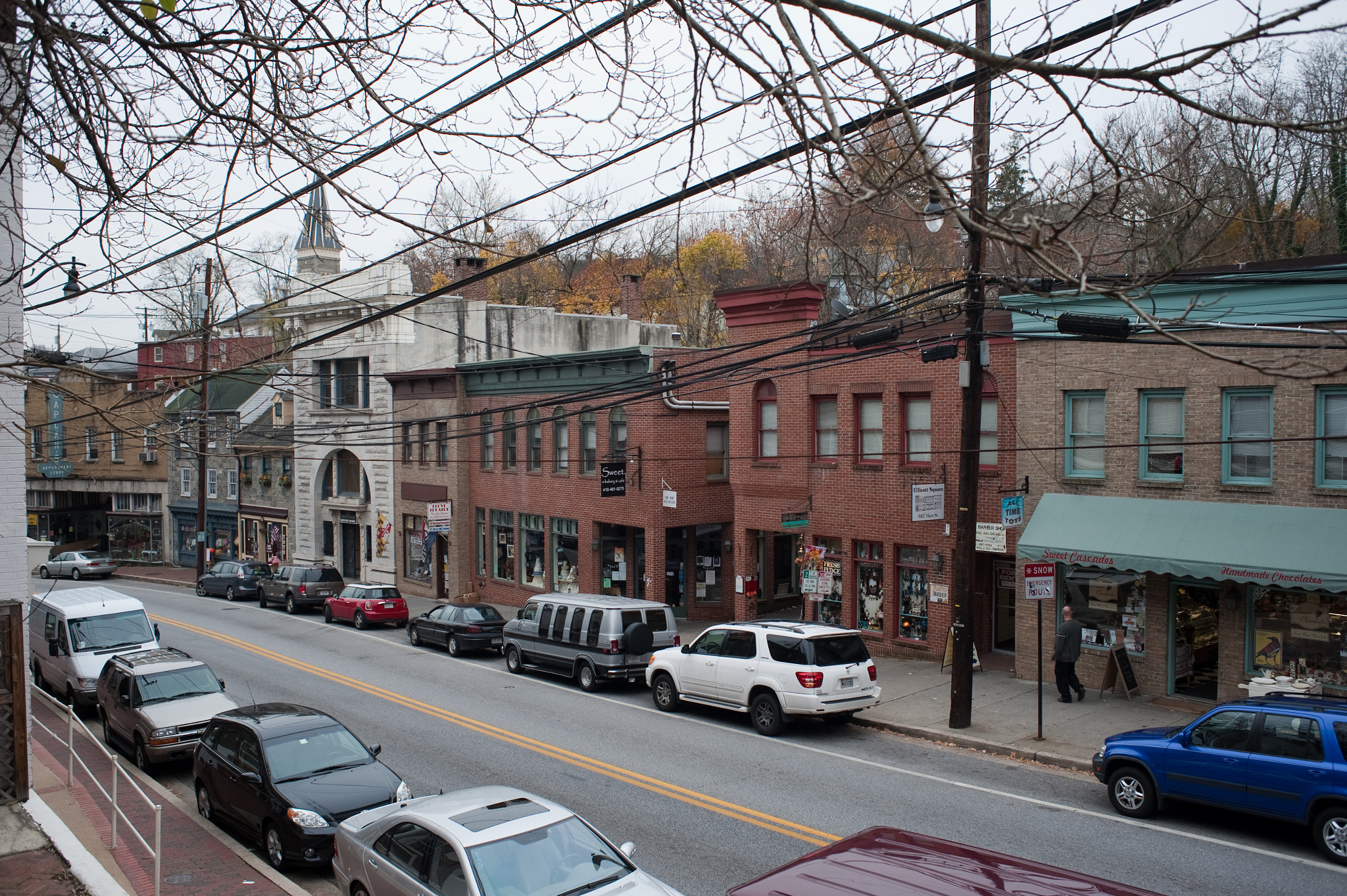 Nikon D700 sample photo. Ellicot city, maryland historic district photography