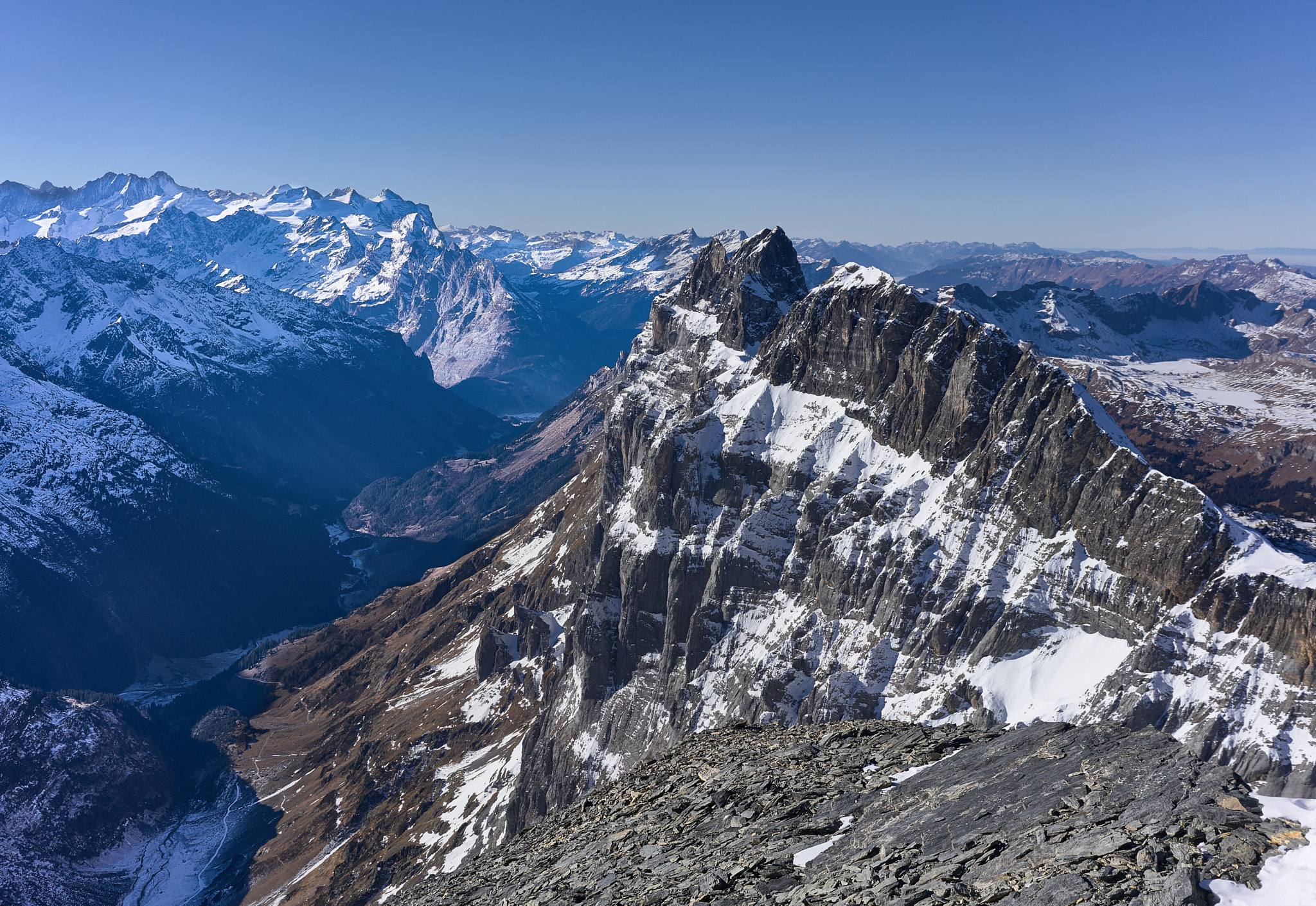 Sony a7R II + Sony Sonnar T* FE 35mm F2.8 ZA sample photo. Jochstock, swiss alps are eternal photography