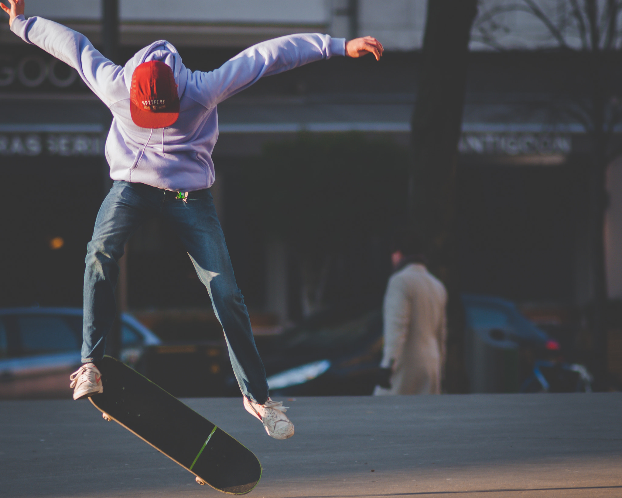 Sony Alpha DSLR-A200 + Minolta AF 200mm F2.8 HS-APO G sample photo. Skating in antwerpen photography