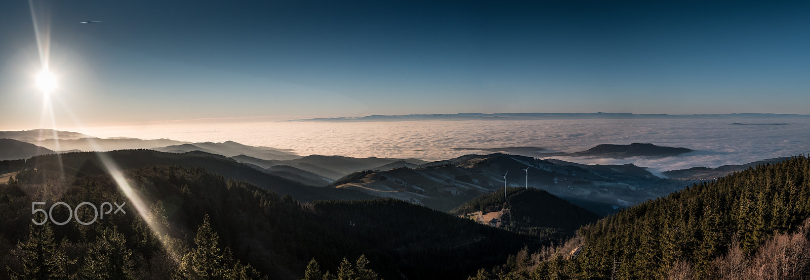 Samsung NX500 sample photo. Sea of clouds photography