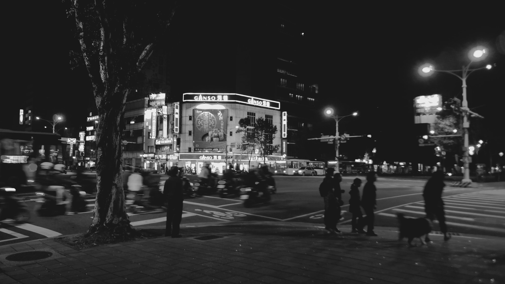 Sony Alpha NEX-5N sample photo. A nightly stroll in taipei, taiwan roc photography
