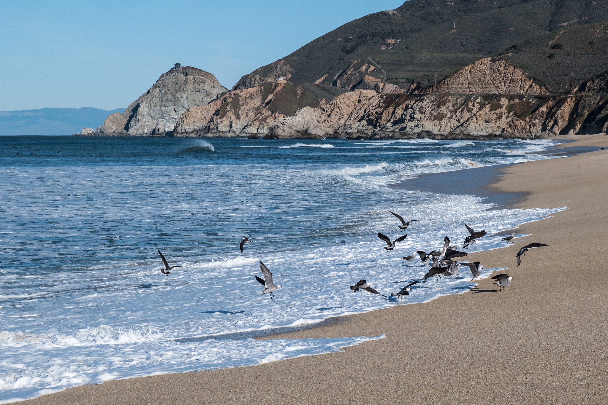 Samsung NX 16-50mm F2.0-2.8 S ED OIS sample photo. California winter beach photography