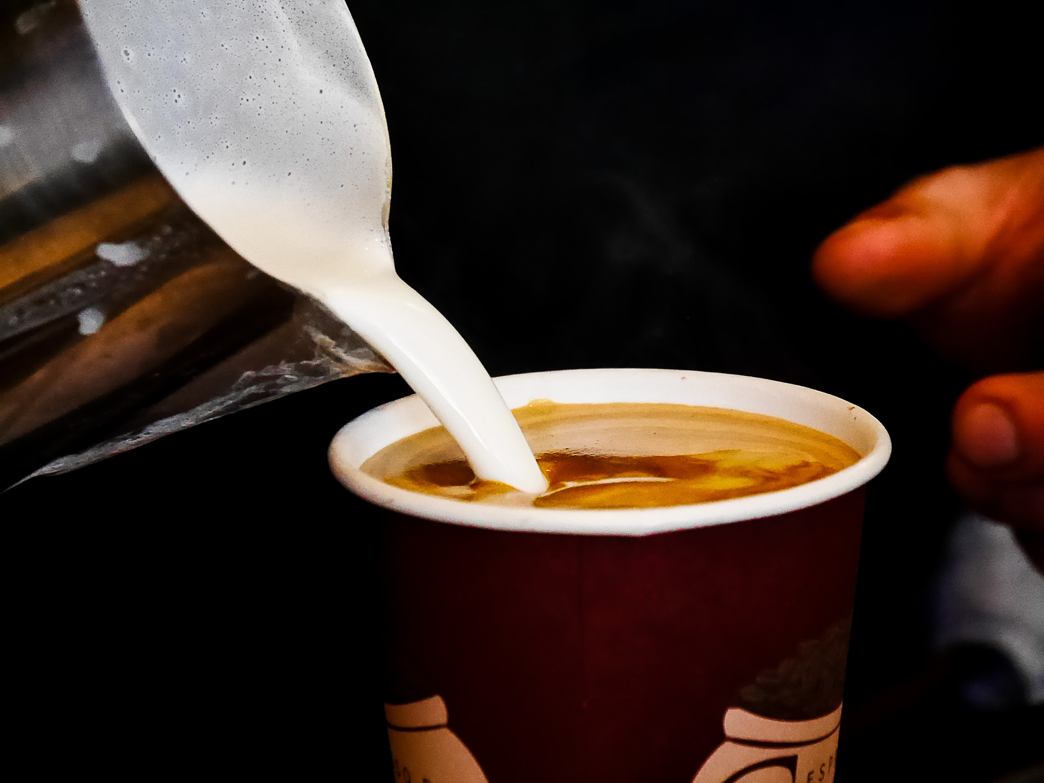 Panasonic Lumix DMC-GX7 sample photo. Coffee photography