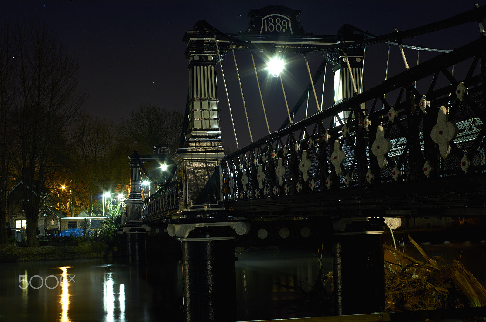 Pentax K-r sample photo. Night walk photography