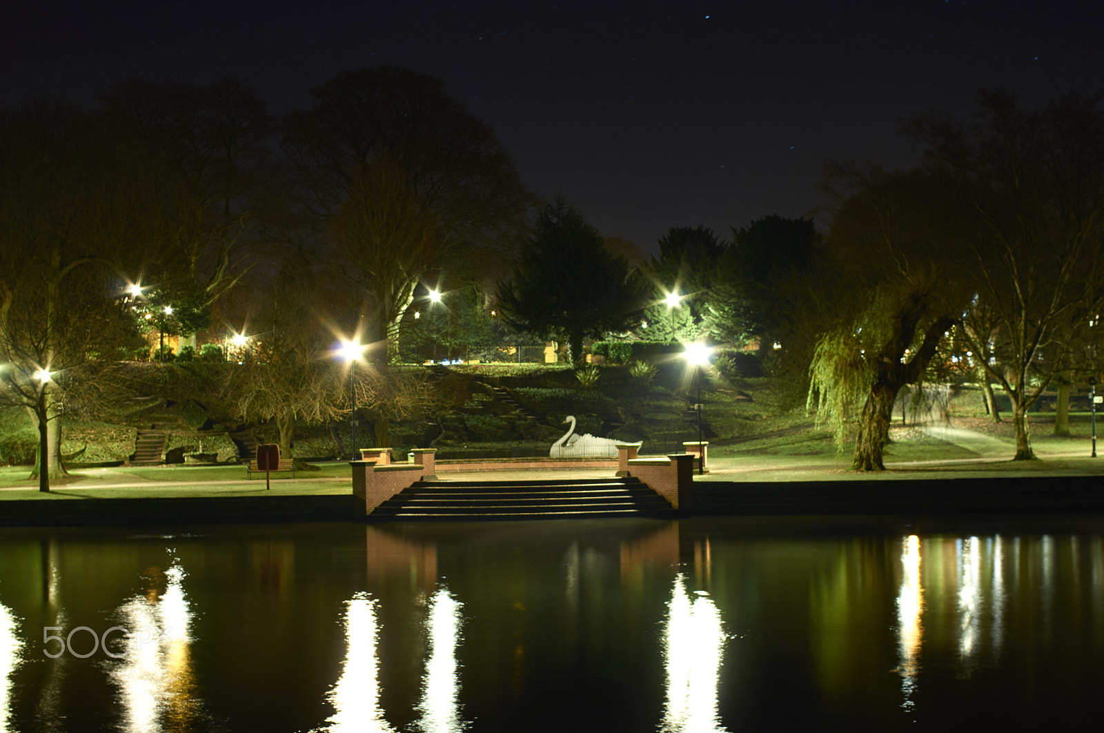 Pentax K-r sample photo. Night walk photography