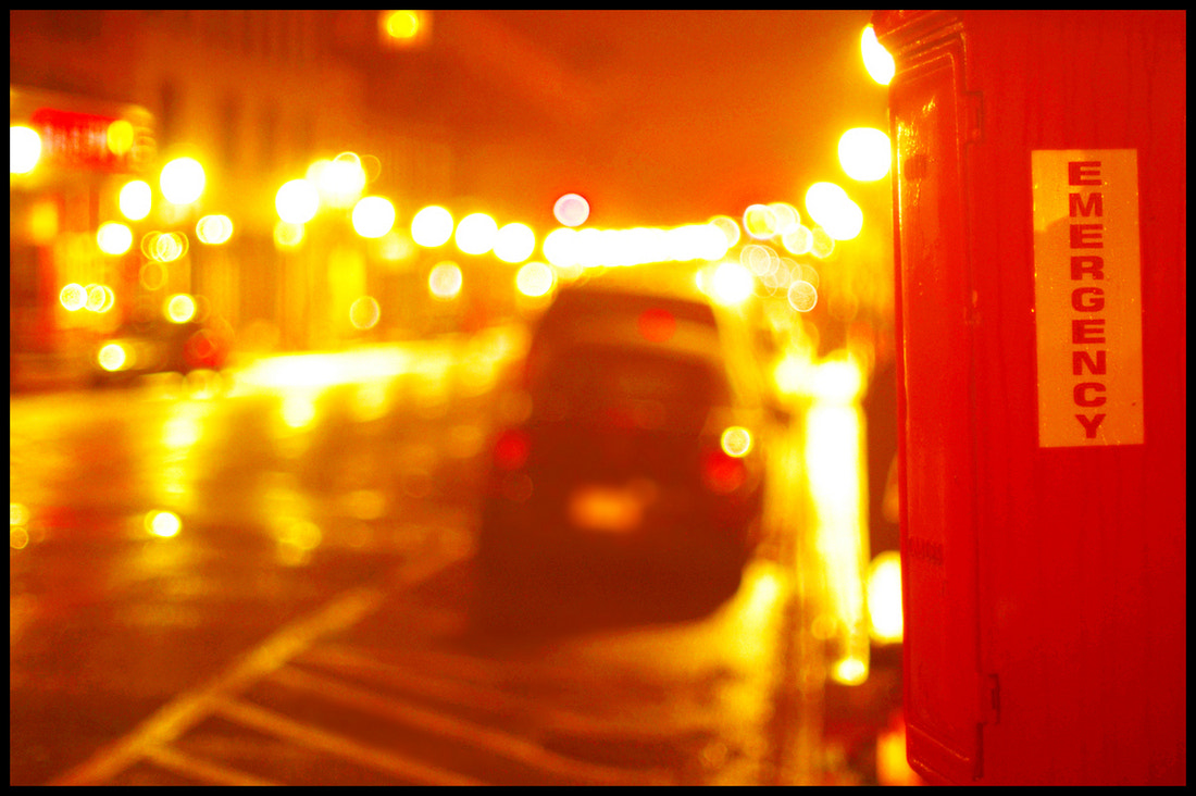 Manual Lens No CPU sample photo. Rainy city night xlvi photography