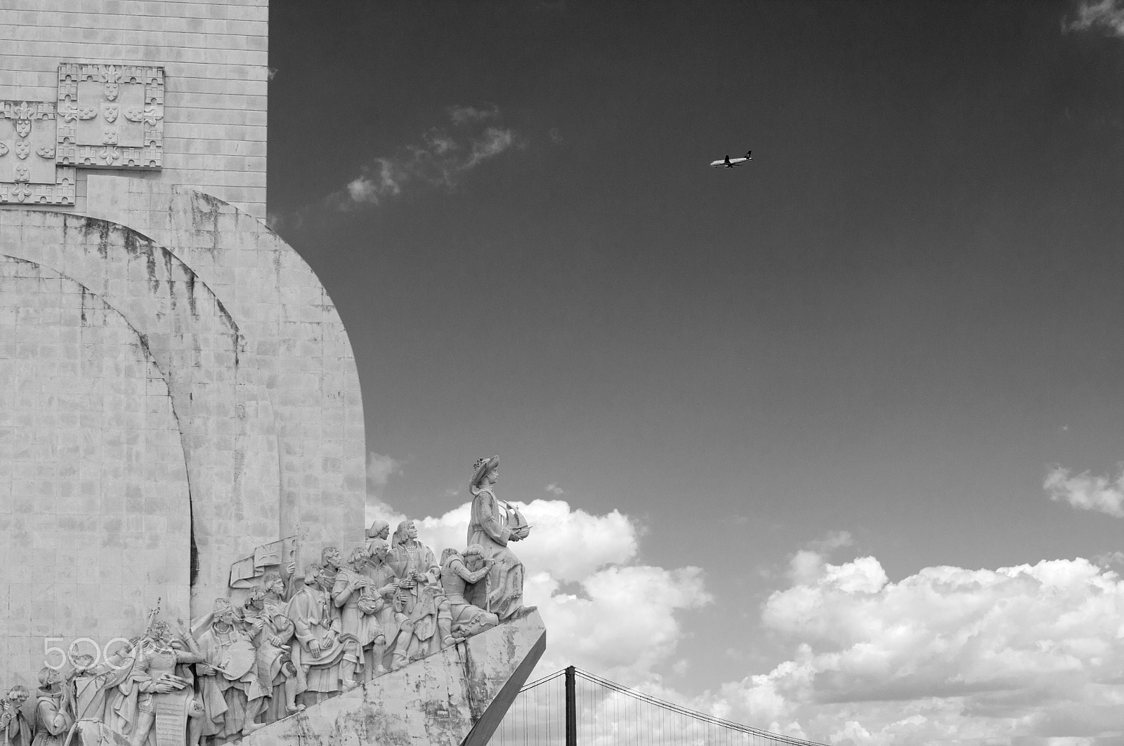 Pentax K20D sample photo. Monument to the discoveries photography