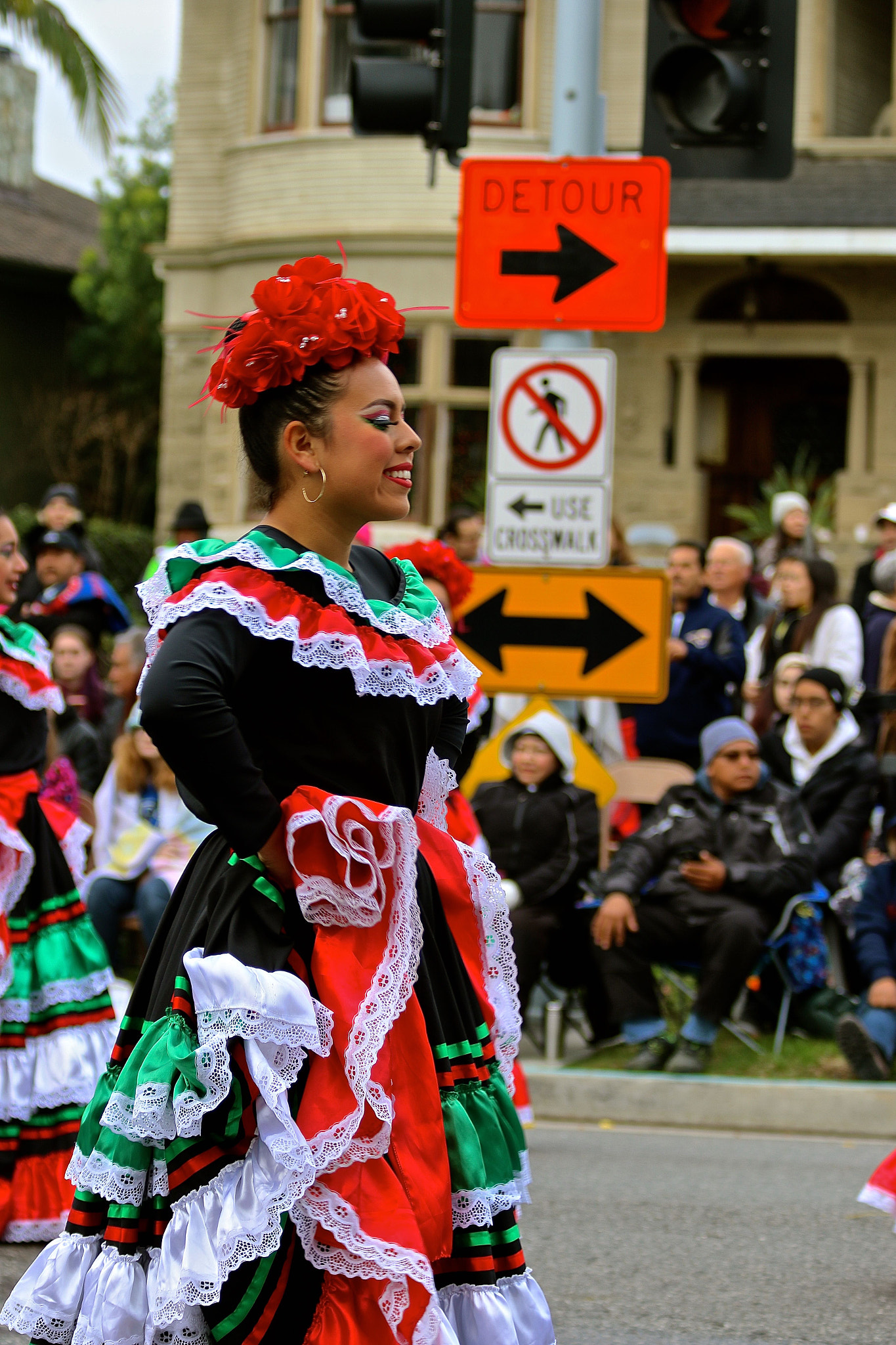Canon EF 70-300mm F4-5.6 IS USM sample photo. The rose parade 2017 photography