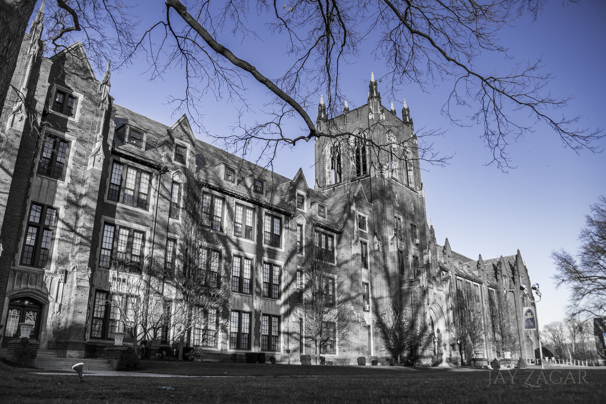 Tamron 18-270mm F3.5-6.3 Di II PZD sample photo. Notre dame of ohio photography