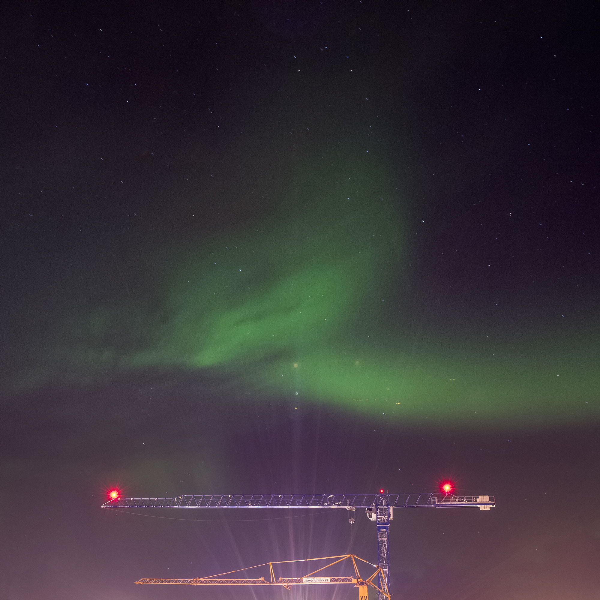 Nikon D500 sample photo. The loneliness of a tower crane driver. photography
