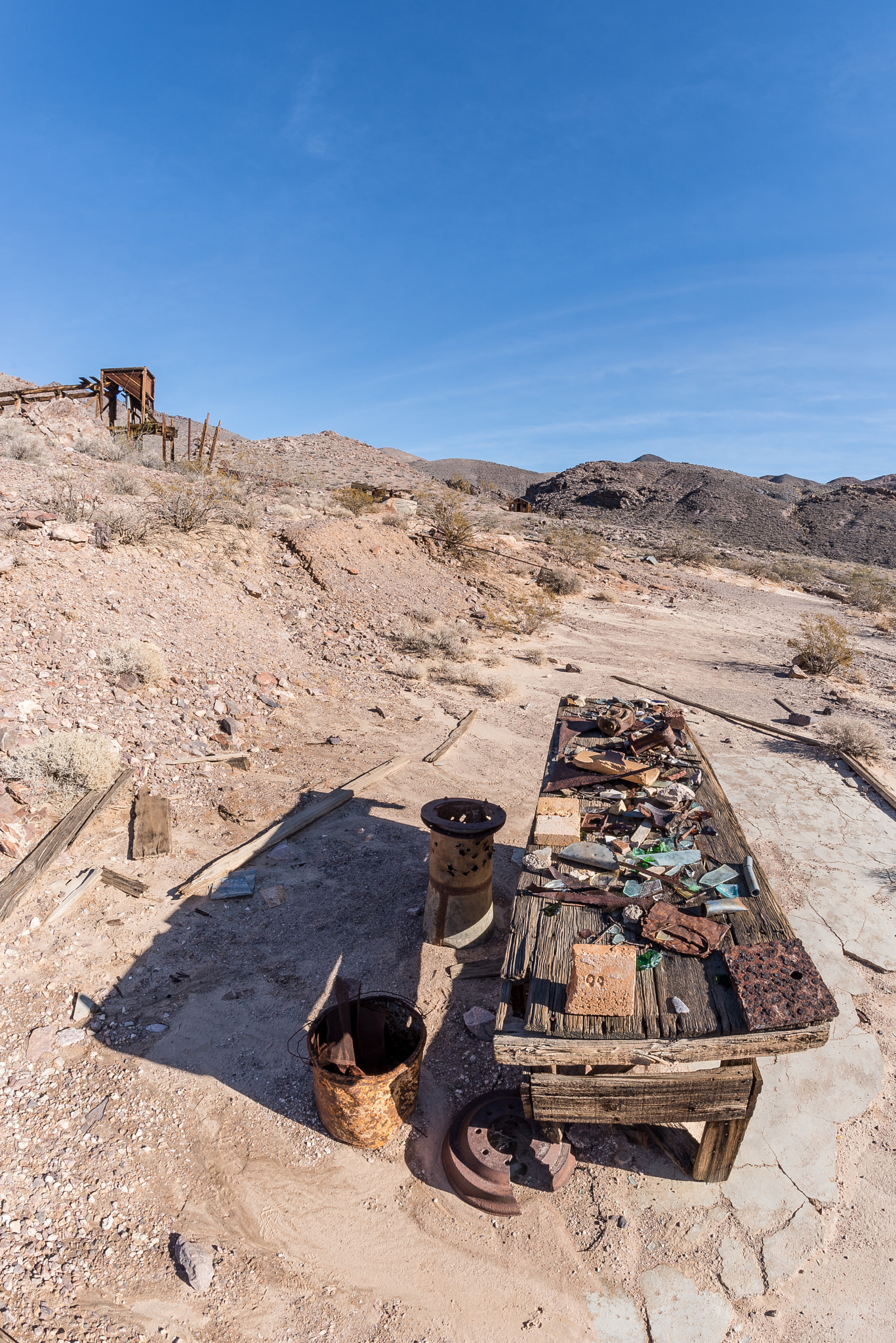 Nikon D4 + Samyang 12mm F2.8 ED AS NCS Fisheye sample photo. The inyo mine photography