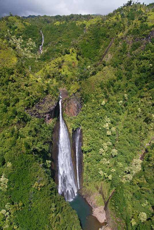 Nikon D200 sample photo. Manawaiopuna falls 2 photography