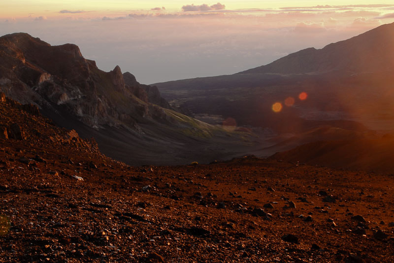 Nikon D200 sample photo. Haleakala sunrise photography