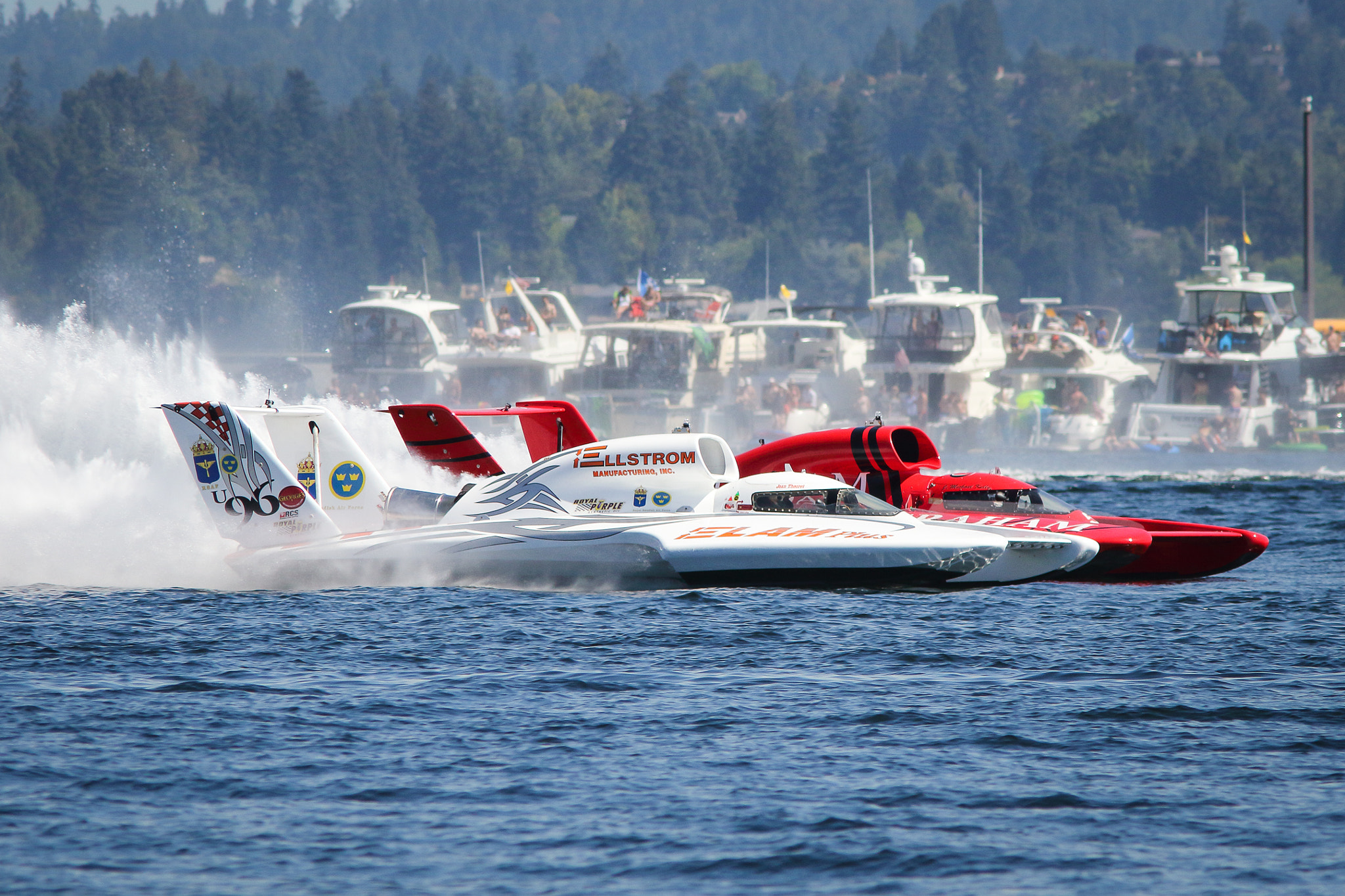 Canon EOS 7D Mark II sample photo. Seattle seafair 2015 photography