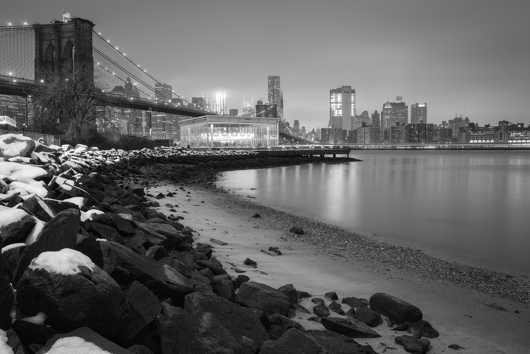 Sigma 24-35mm F2 DG HSM Art sample photo. Manhattan view from brooklyn photography