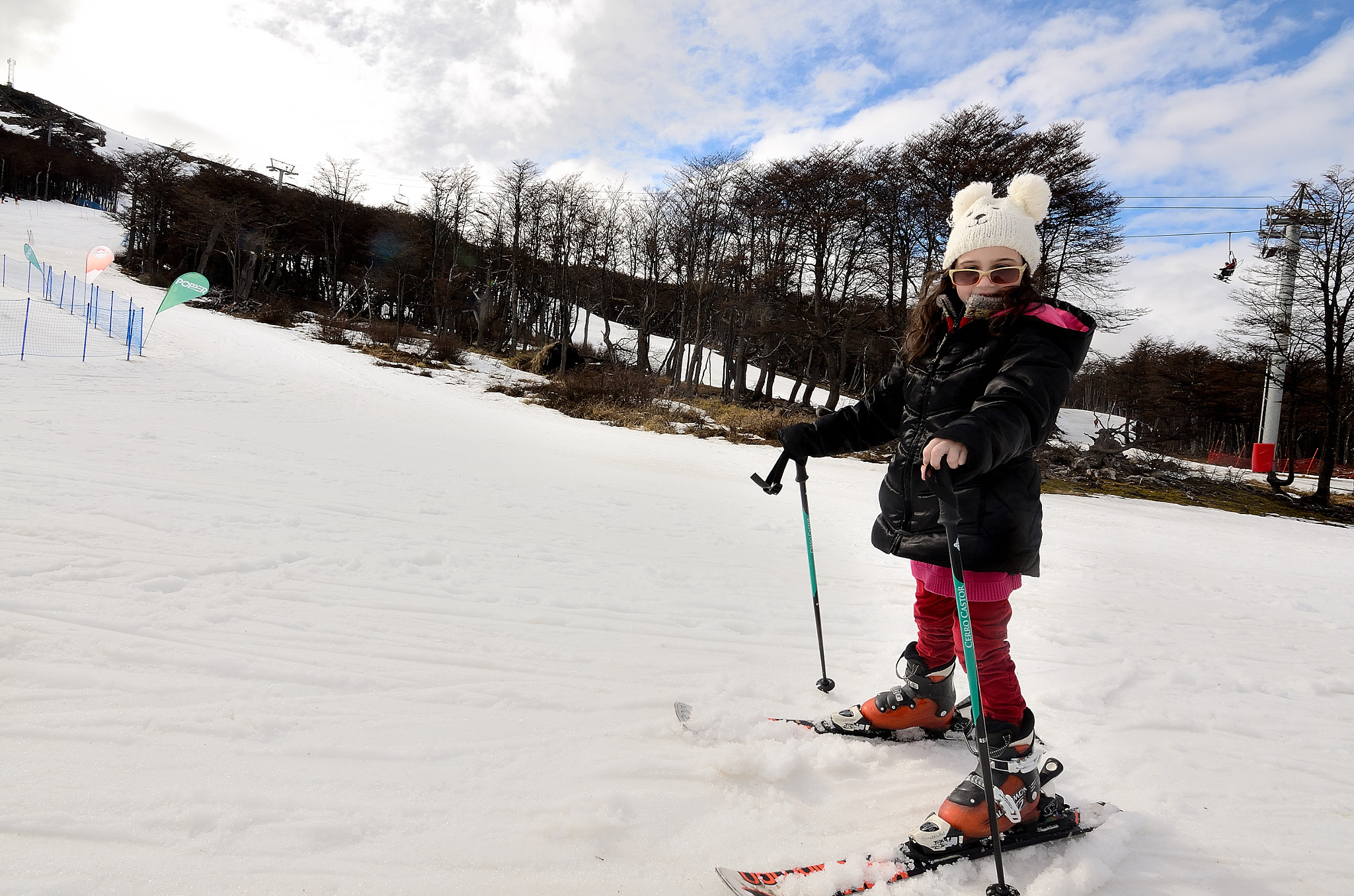 Nikon D7000 sample photo. A child with ski photography