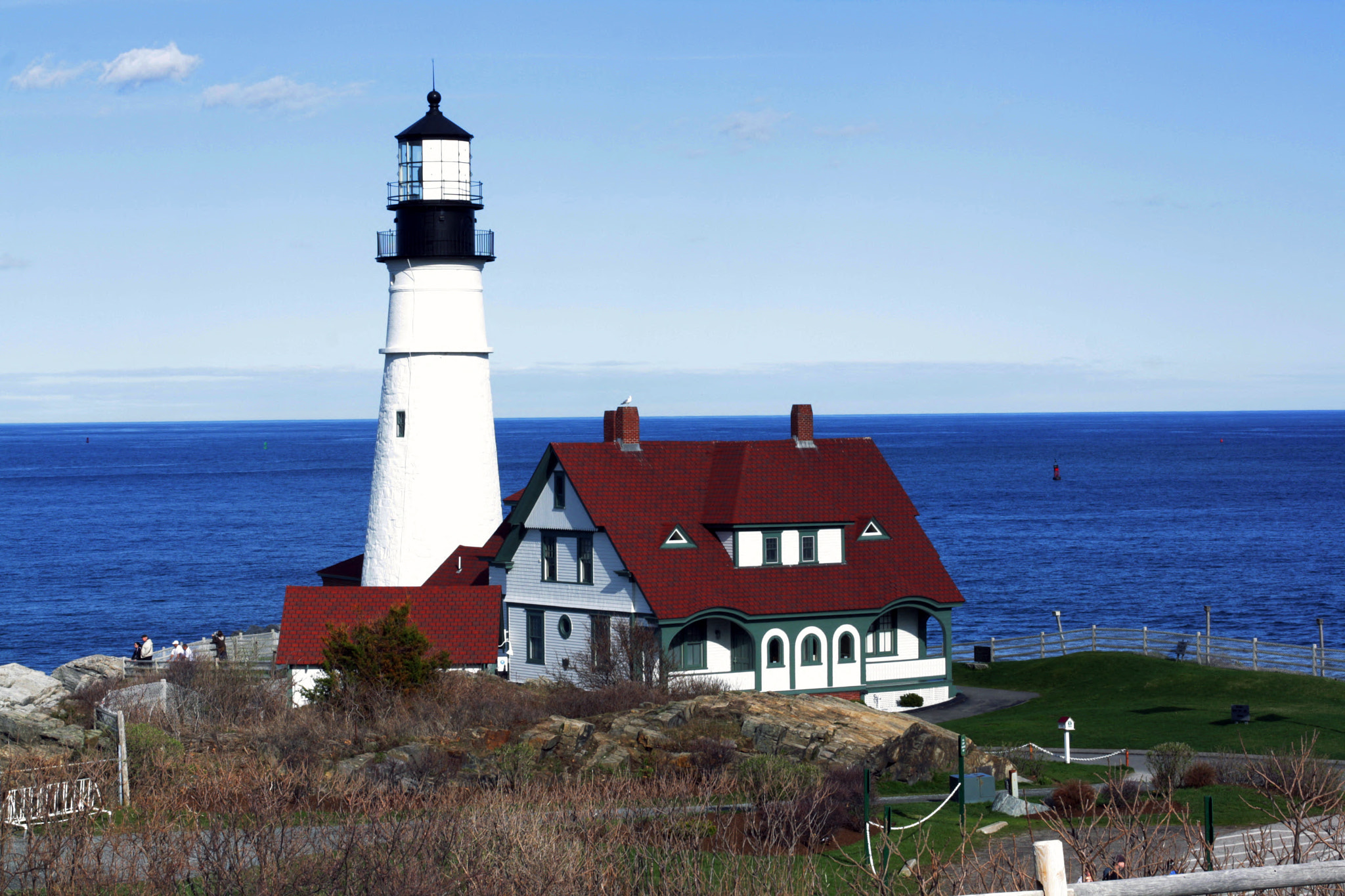 Canon EOS 1000D (EOS Digital Rebel XS / EOS Kiss F) sample photo. Portland head light photography
