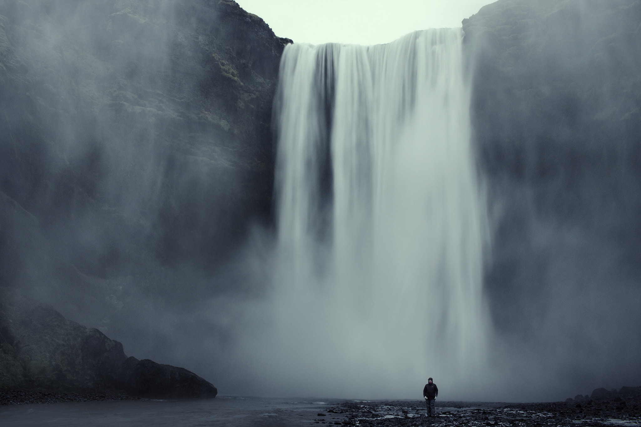 Canon EF-S 24mm F2.8 STM sample photo. Skogafoss photography