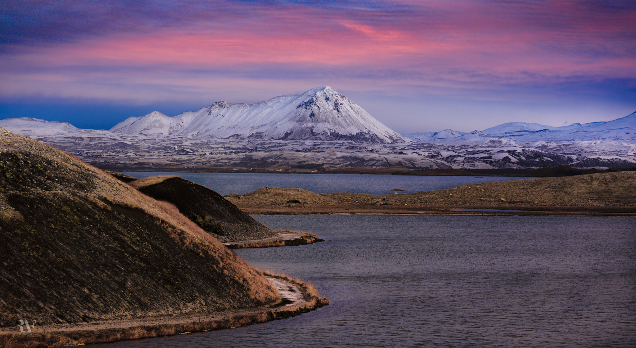 Canon EF 70-200mm F2.8L USM sample photo. Lake mývatn photography