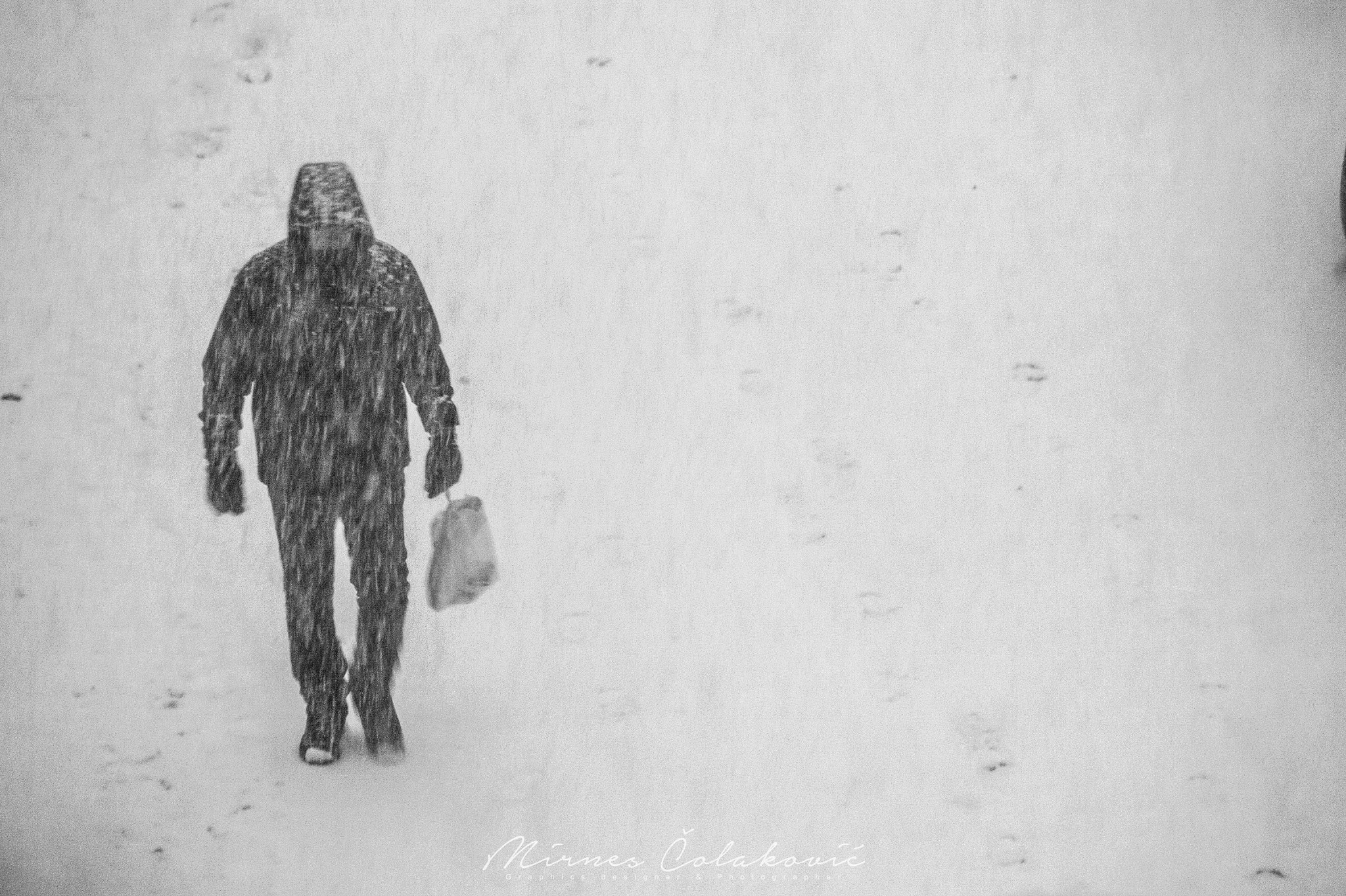 Canon EOS 50D sample photo. Snowstorm photography