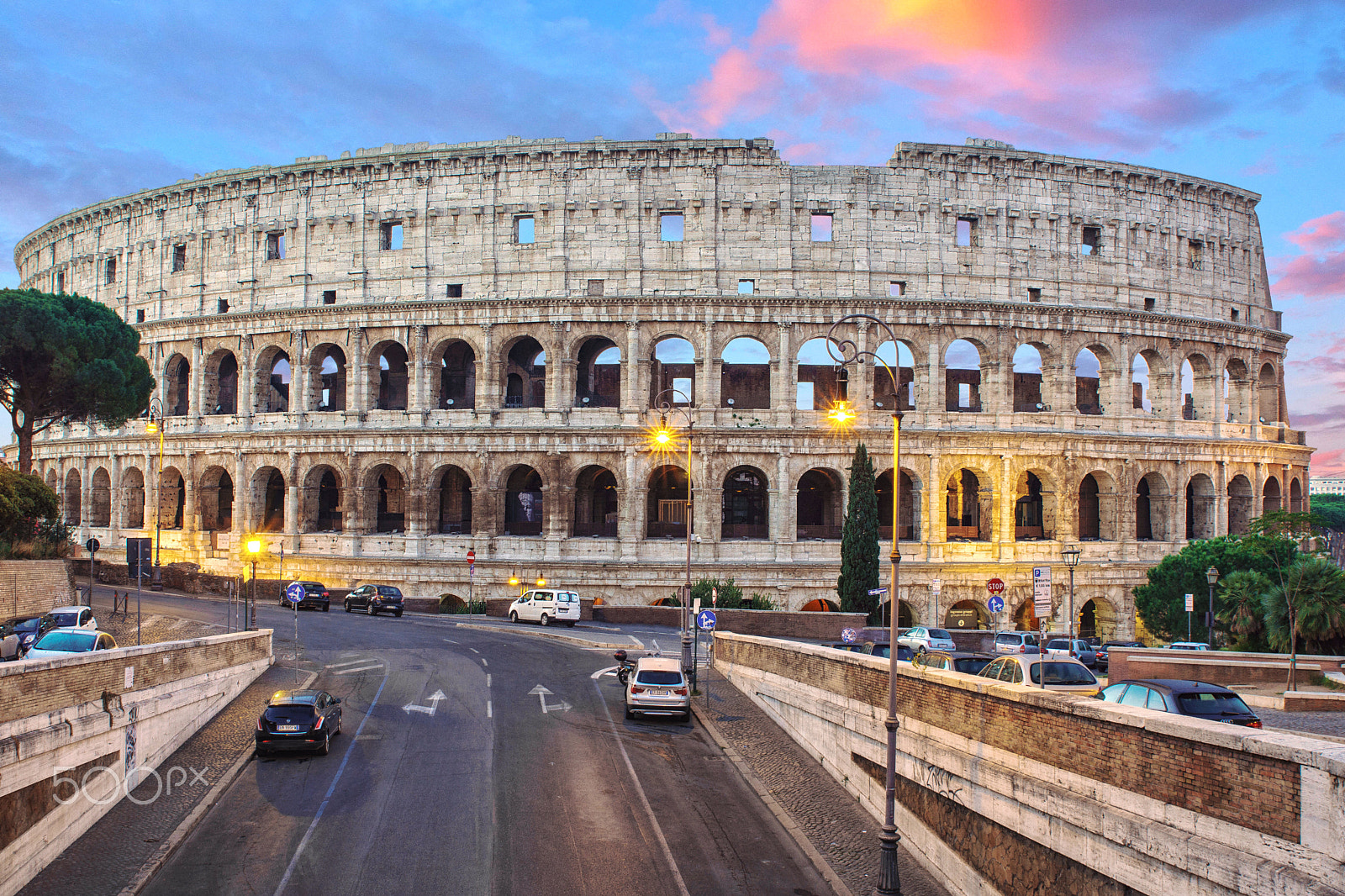 Sony a6300 sample photo. The colosseum in roma photography