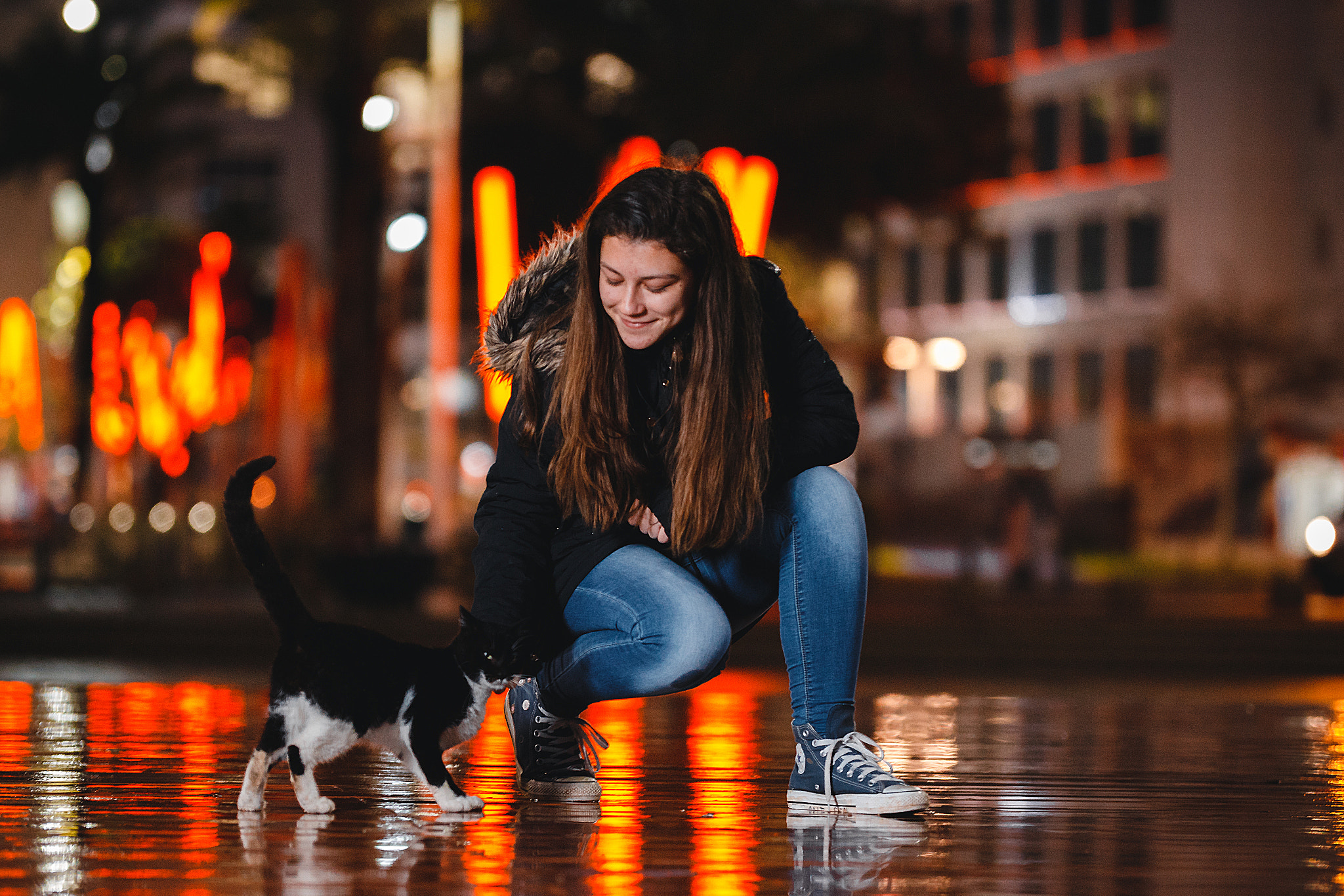 Sigma 50-100mm F1.8 DC HSM Art sample photo. Nicole and cat ) photography