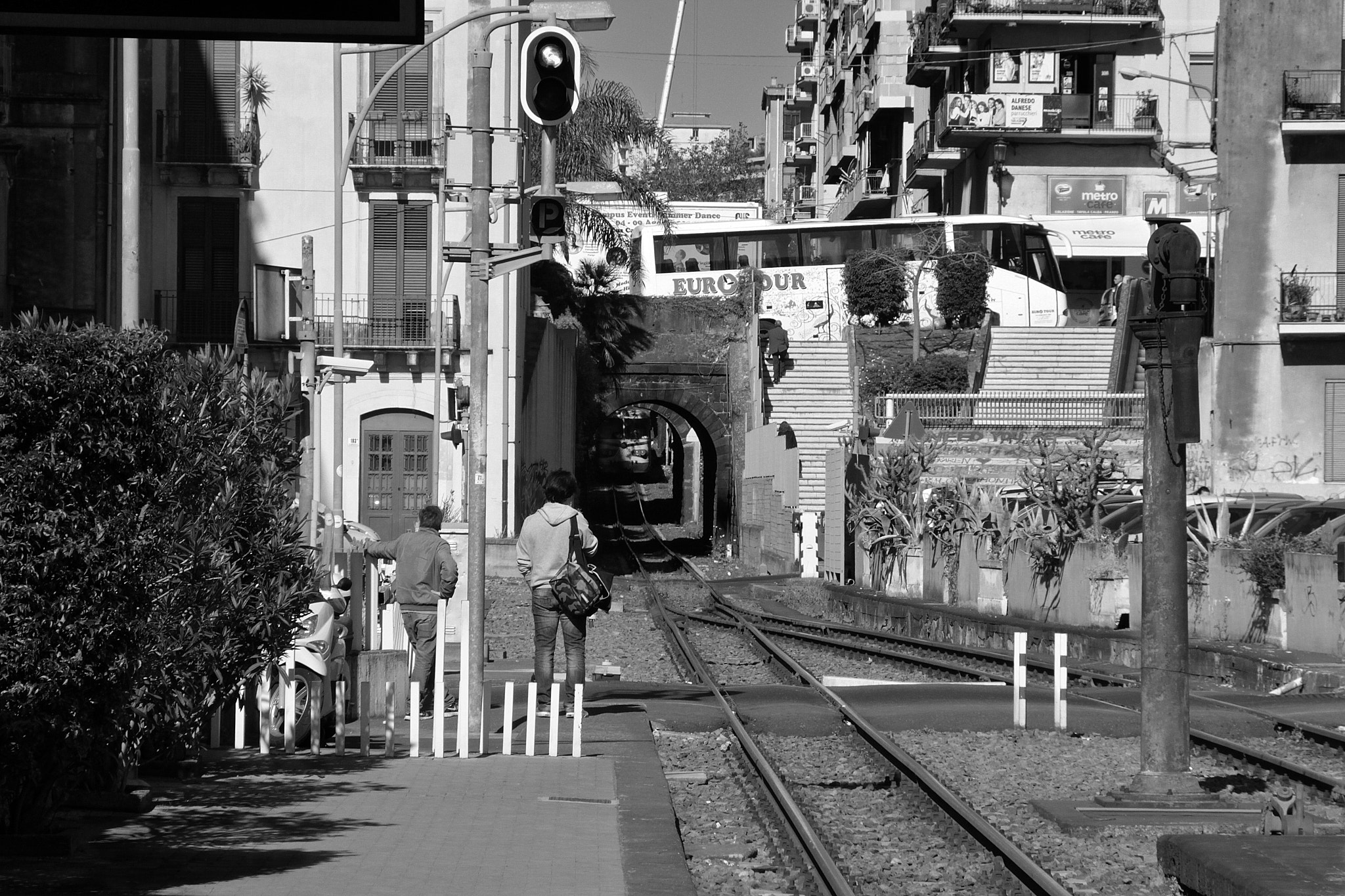 Sigma 18-200mm f/3.5-6.3 DC OS sample photo. Waiting for the train (ii) photography