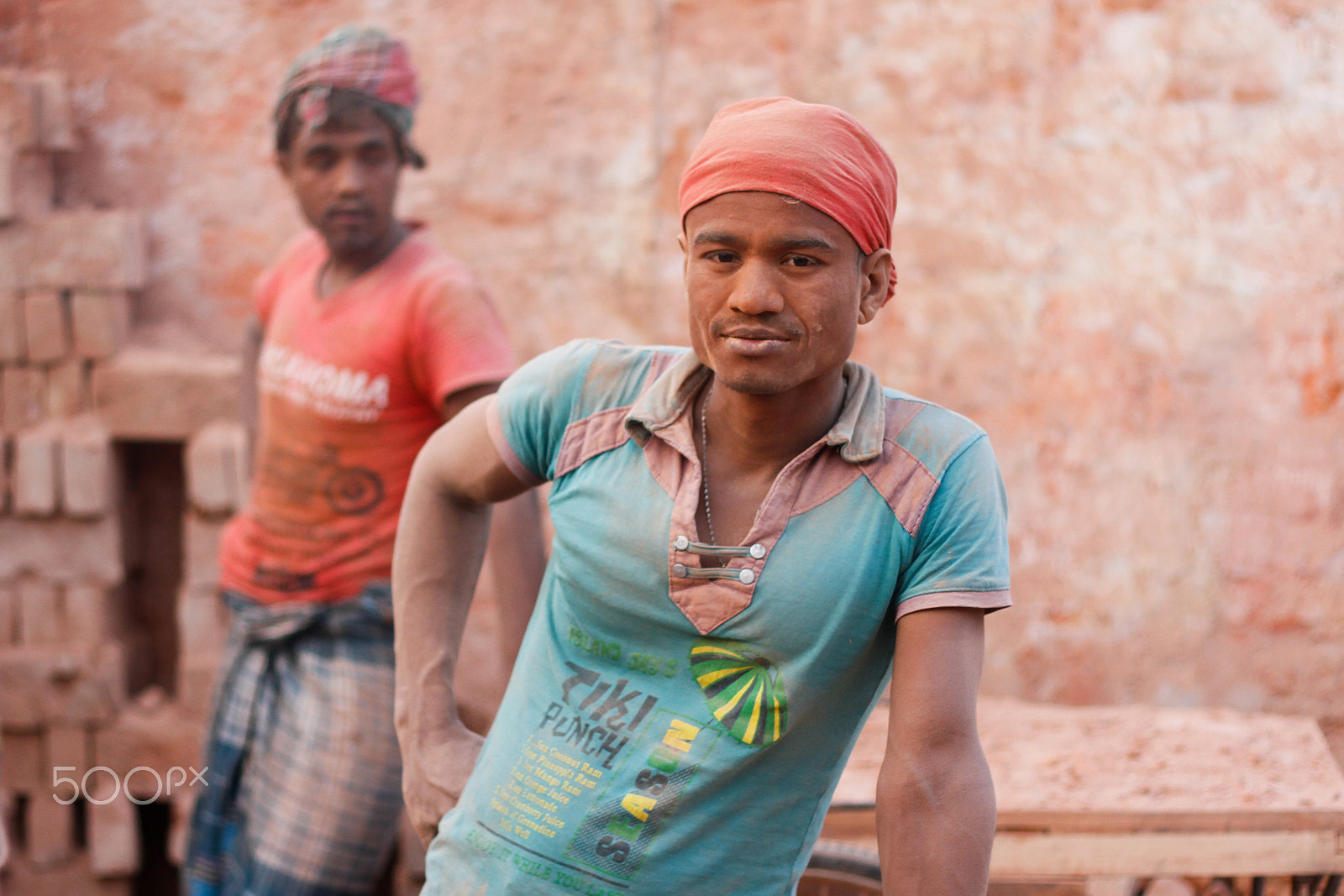 Canon EOS 7D + Canon EF 50mm F1.8 II sample photo. Brick field worker-2 photography