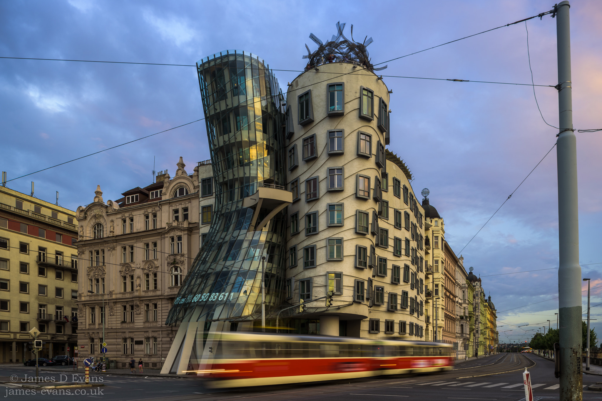 Nikon D750 + Nikon PC-E Nikkor 24mm F3.5D ED Tilt-Shift sample photo. Dancing house - prague photography