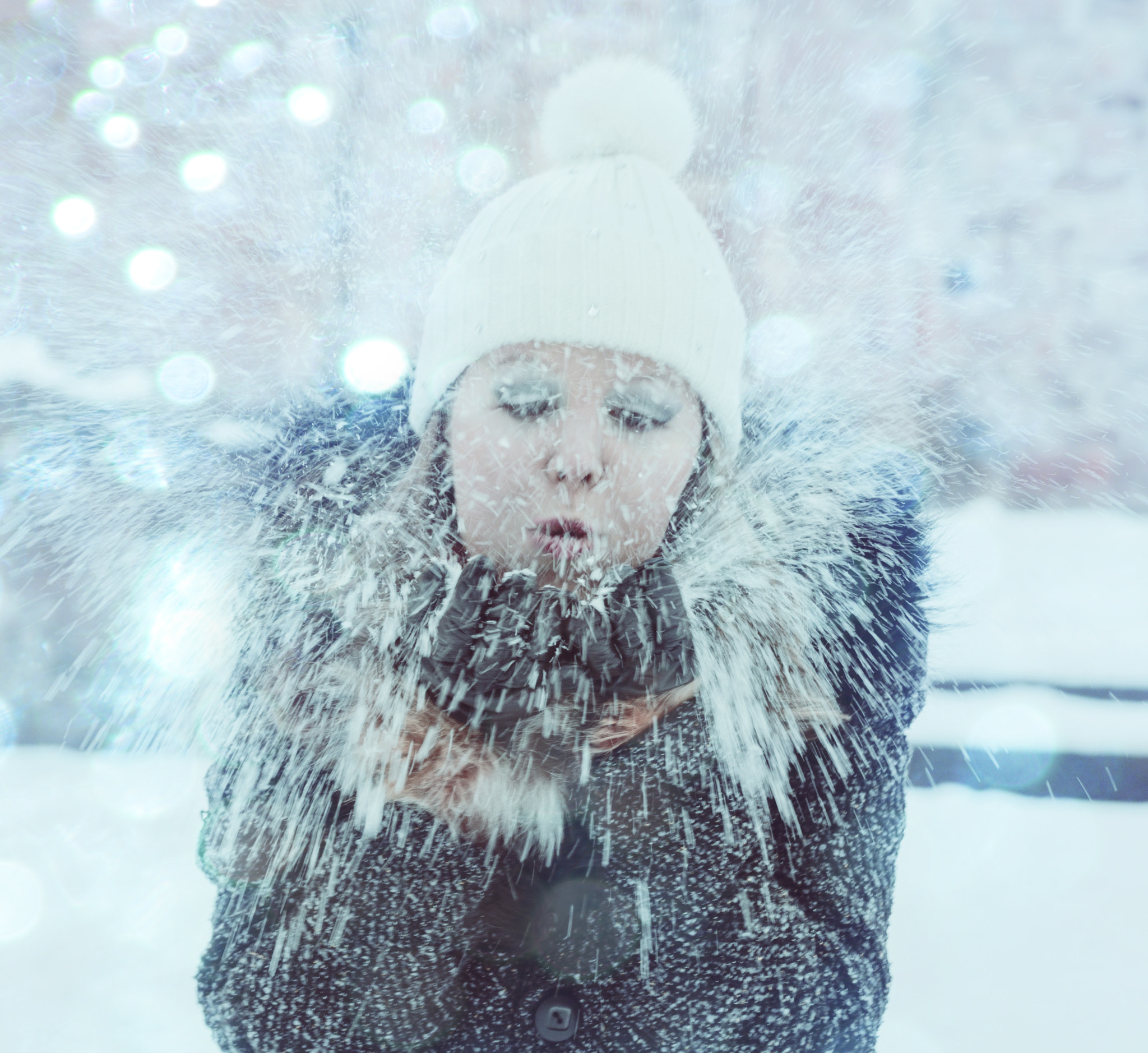 Nikon D7000 + AF Nikkor 24mm f/2.8 sample photo. Snow-fun photography