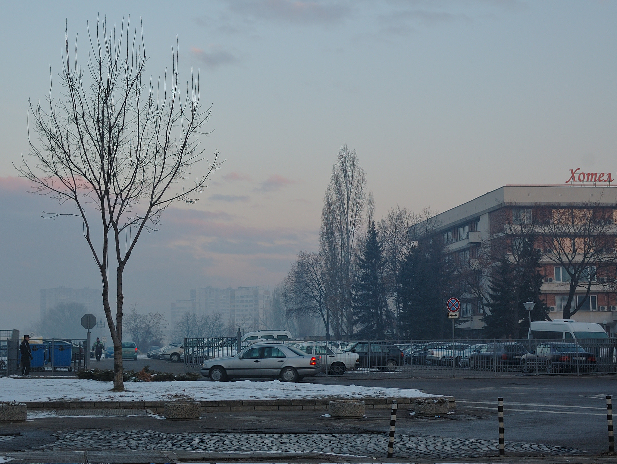 Nikon D70s + Nikon AF-S DX Nikkor 35mm F1.8G sample photo. Gray winter mood photography