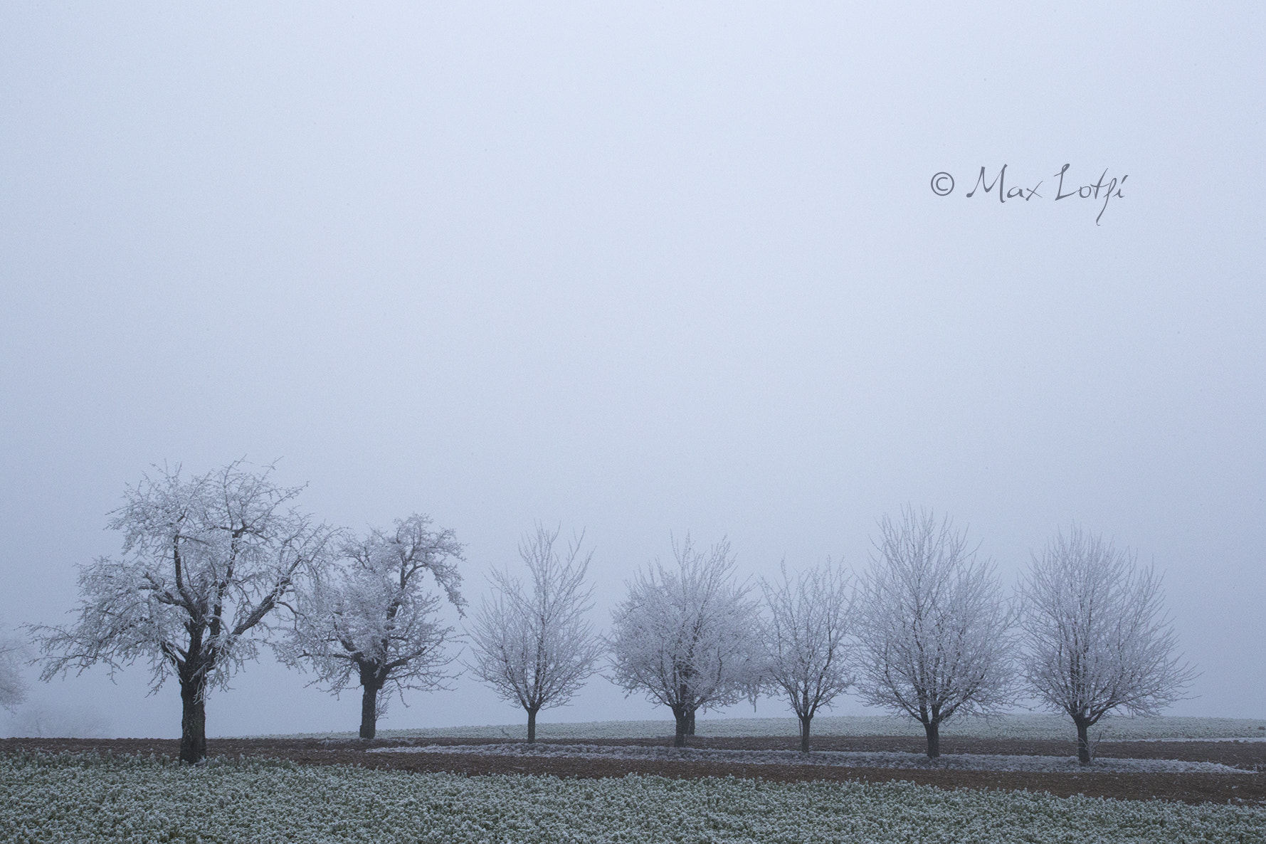 Canon EF 75-300mm f/4-5.6 USM sample photo. Landscape in the mist photography
