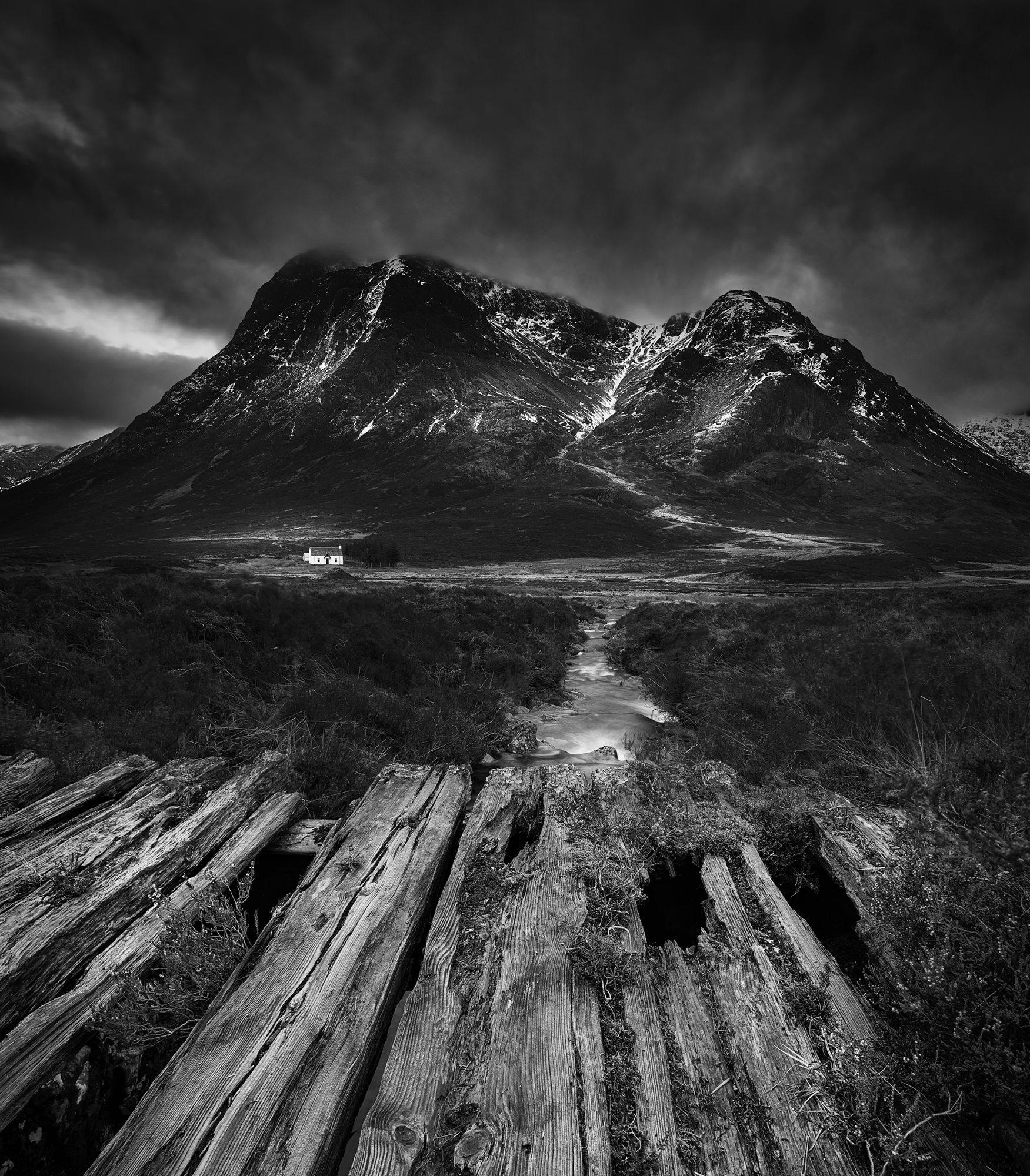 Phase One IQ3 80MP sample photo. Follow the path, lagangarbh, glencoe, scotland photography