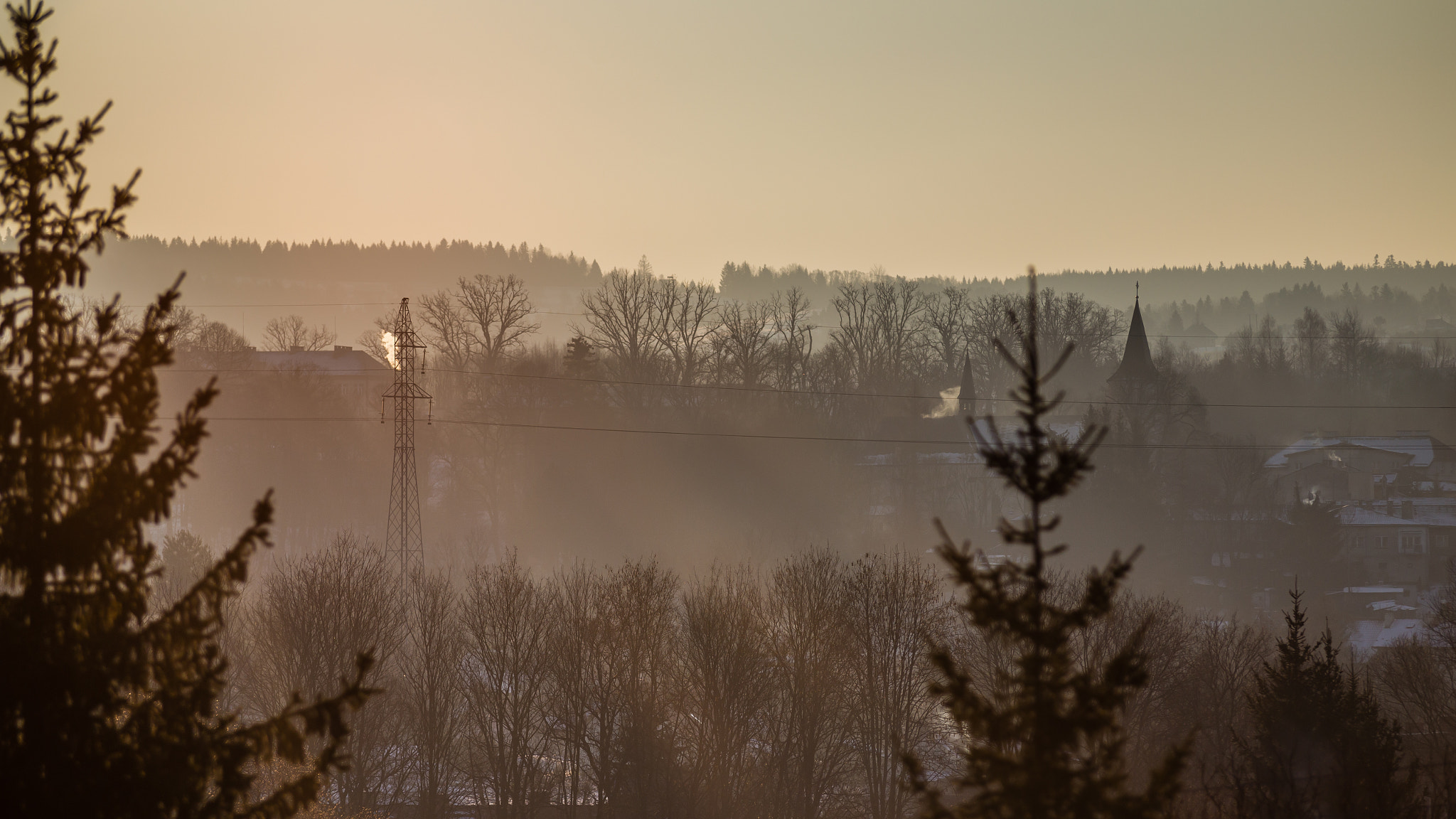 Canon EOS 6D + Tamron SP AF 70-200mm F2.8 Di LD (IF) MACRO sample photo. Bircza sunrise photography