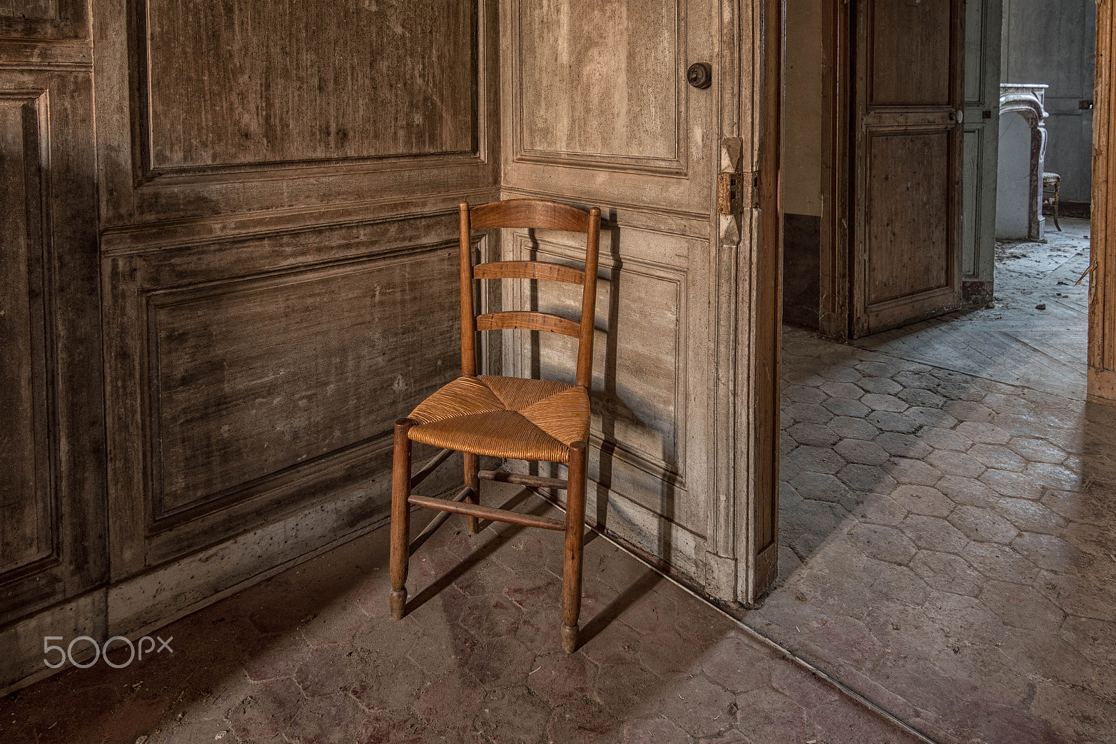 Nikon D500 sample photo. Lonely chair photography