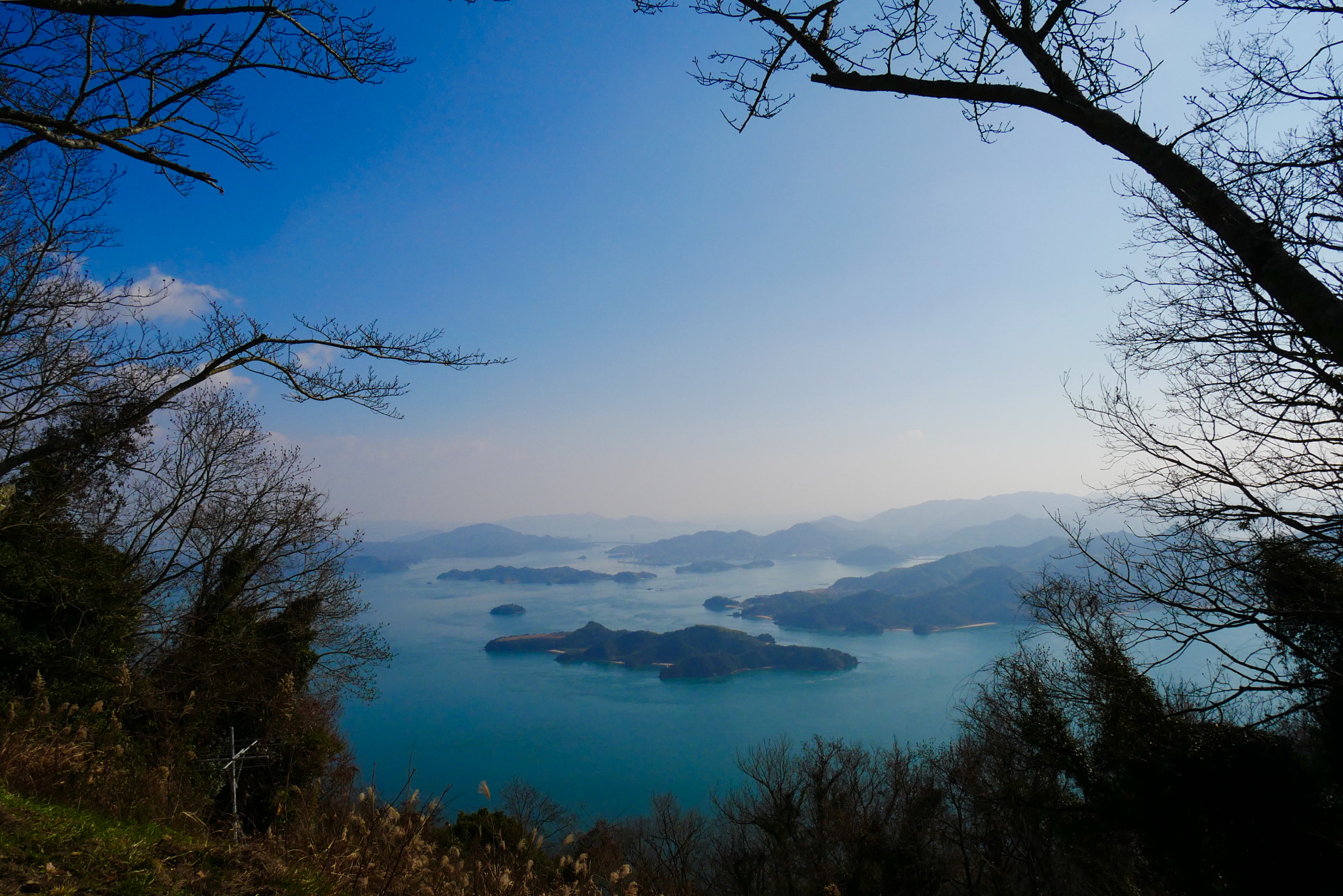 Panasonic Lumix DMC-GX85 (Lumix DMC-GX80 / Lumix DMC-GX7 Mark II) + Panasonic Lumix G Vario HD 12-32mm F3.5-5.6 Mega OIS sample photo. 竜王山より from ryuozan photography