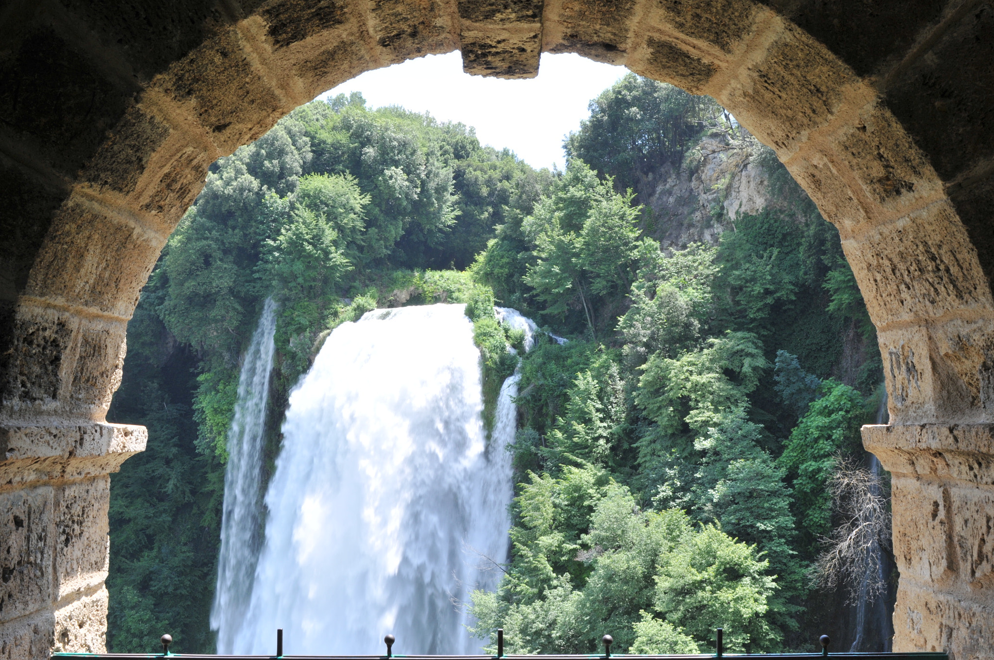 Nikon D300 sample photo. Waterfalls marmore photography