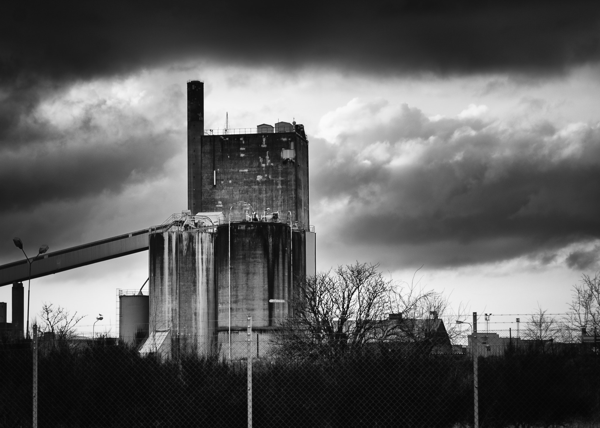 Nikon D80 sample photo. Kemira factory photography