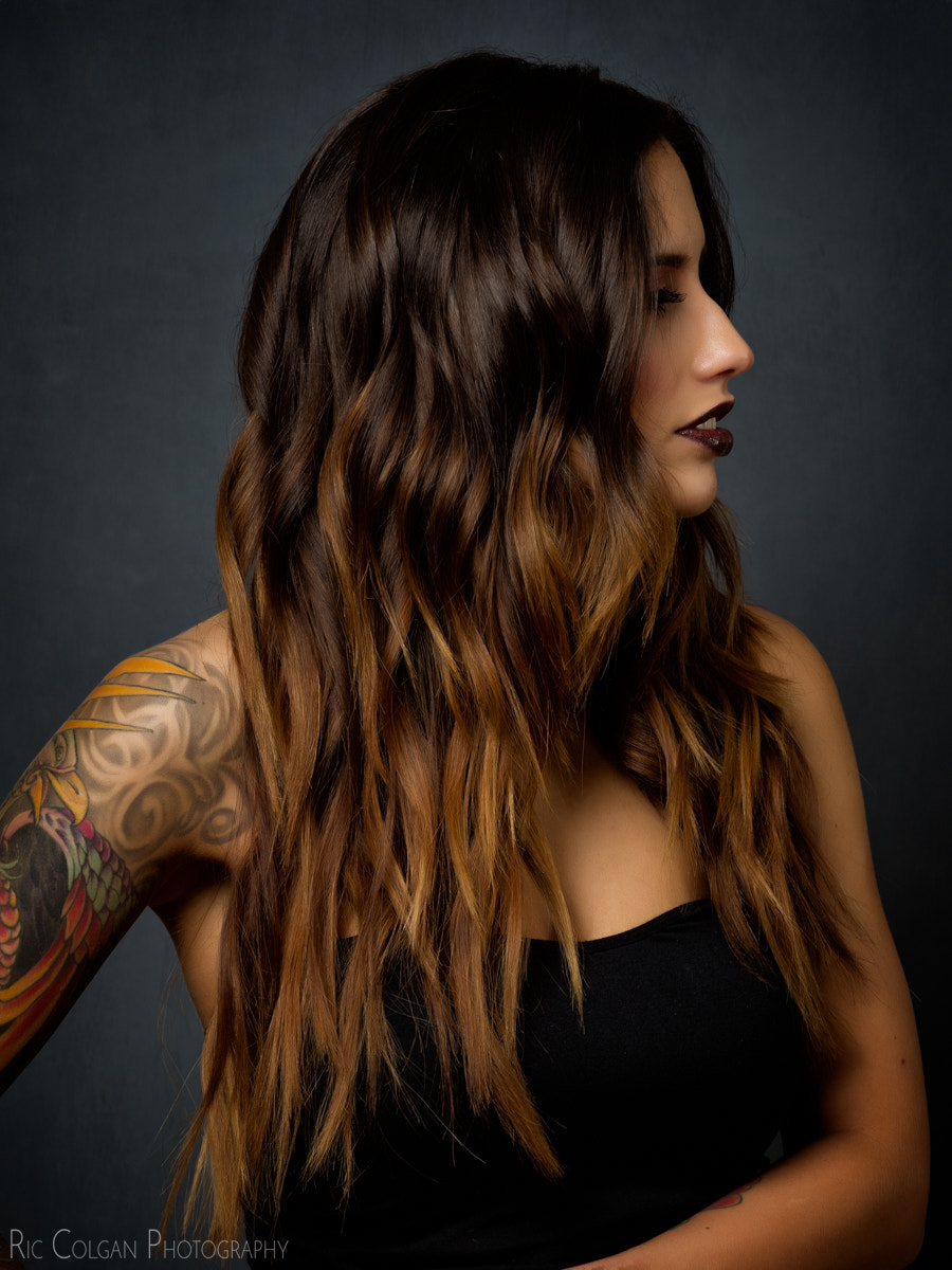 Nikon D3S sample photo. Brittany's new hairdo photography