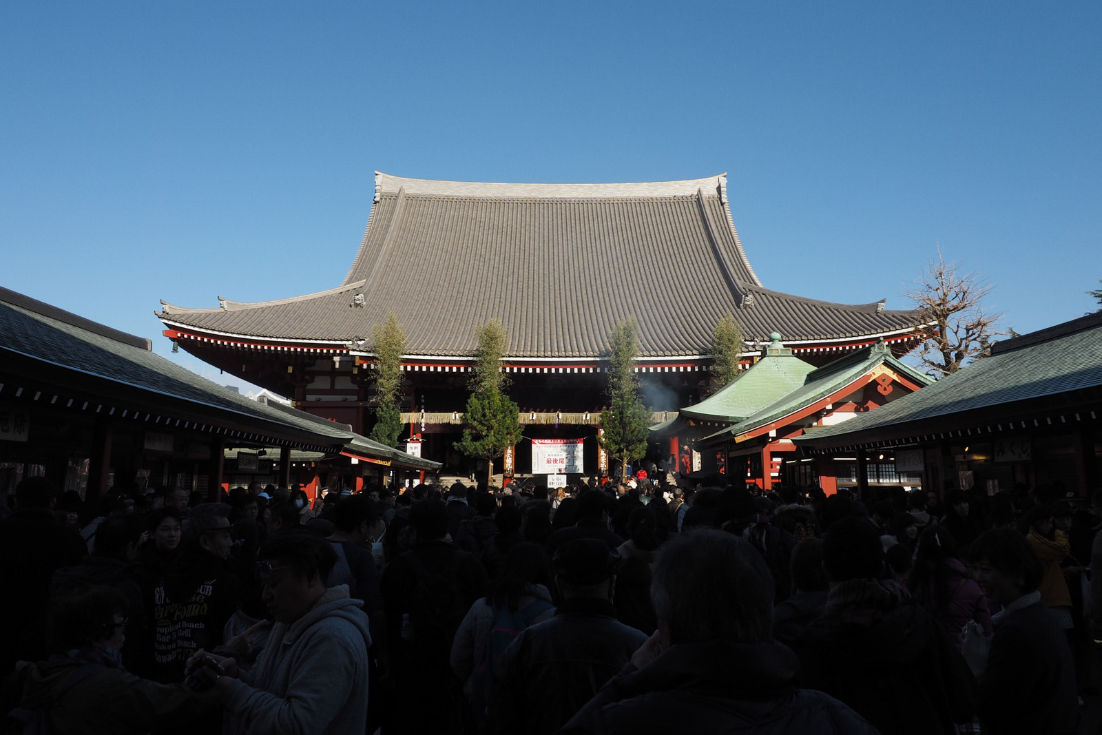 Olympus OM-D E-M1 sample photo. Sensouji temple at asakusa photography