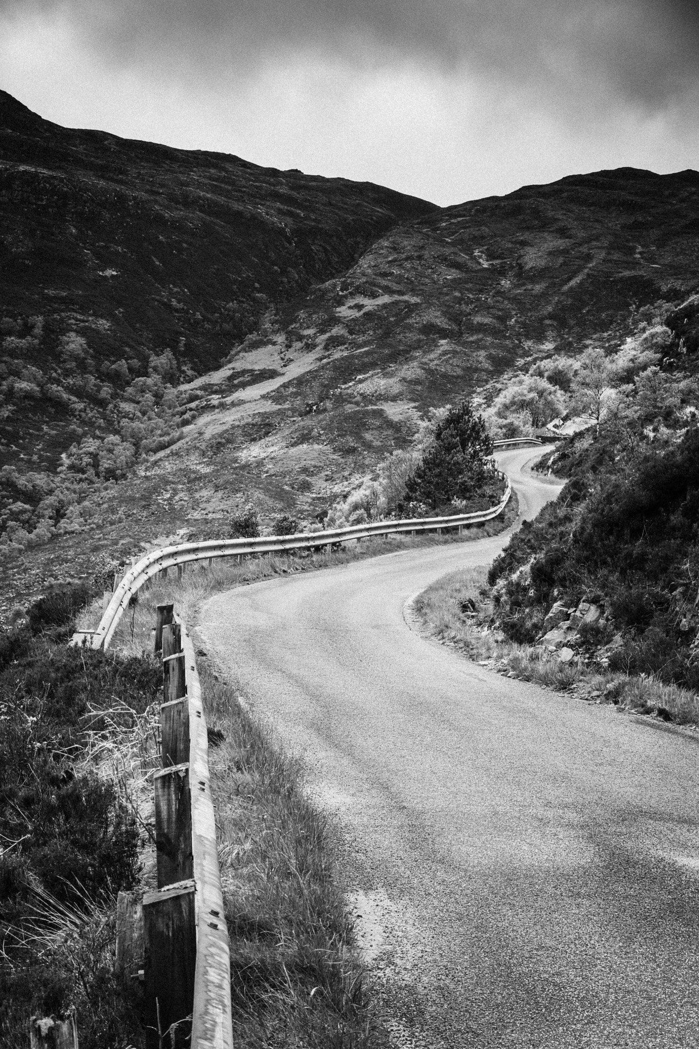 Sony DT 18-250mm F3.5-6.3 sample photo. Single-track road photography