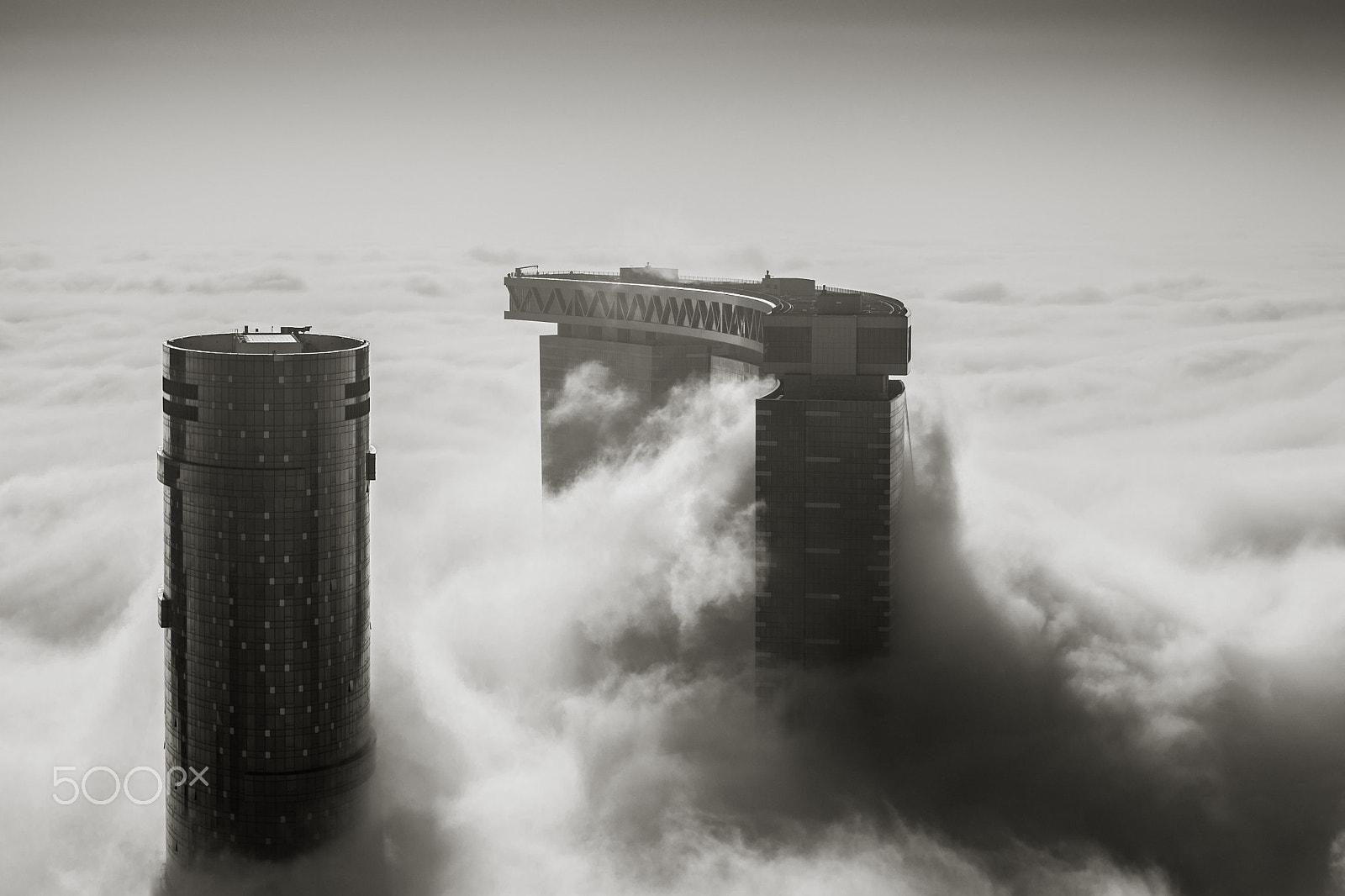 Nikon D500 sample photo. Fog apocalypse photography