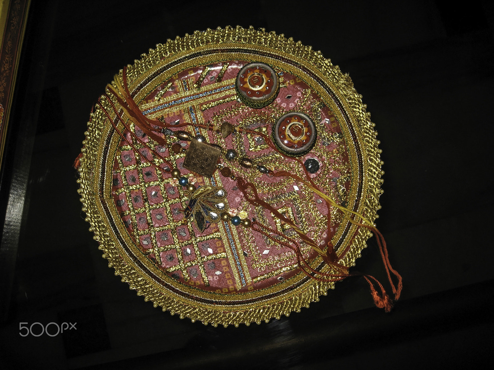 Canon POWERSHOT SD850 IS sample photo. A bowl of rakhis (from the indian hindu festival of rakhi) in a photography