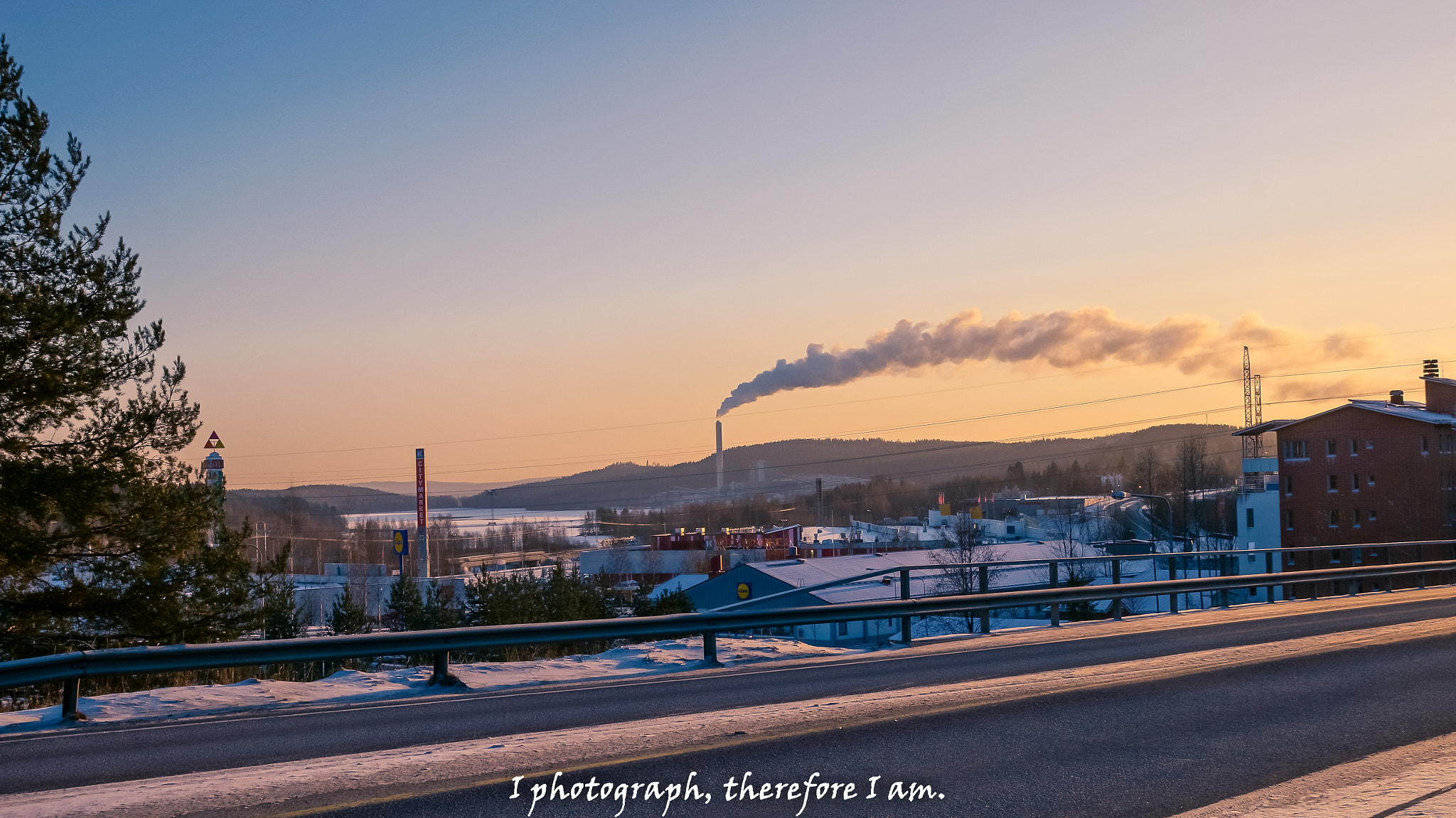 Sony SLT-A57 sample photo. Sunset in jyväskylä photography