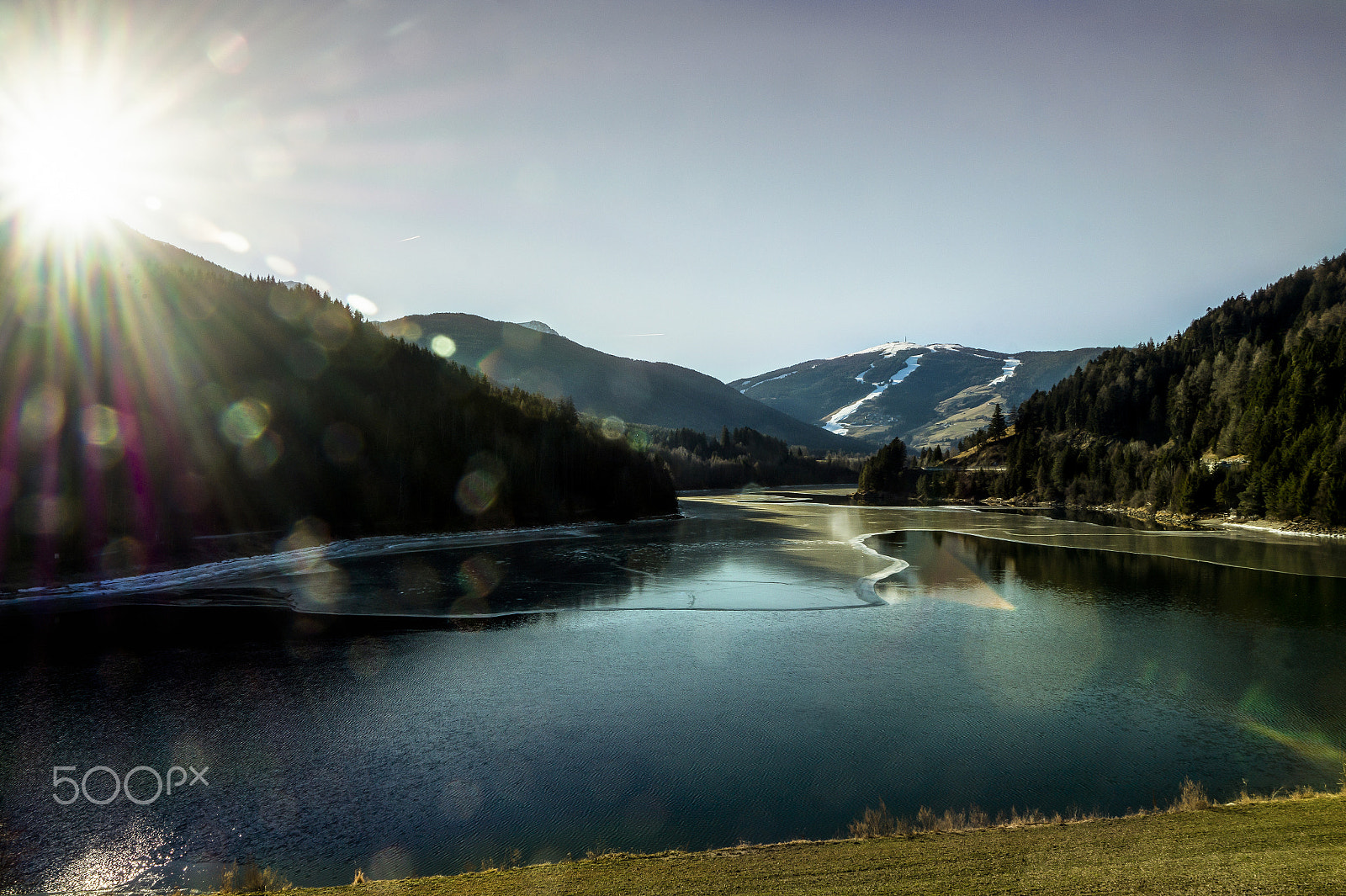 Sony SLT-A58 sample photo. Lago di valdaora photography