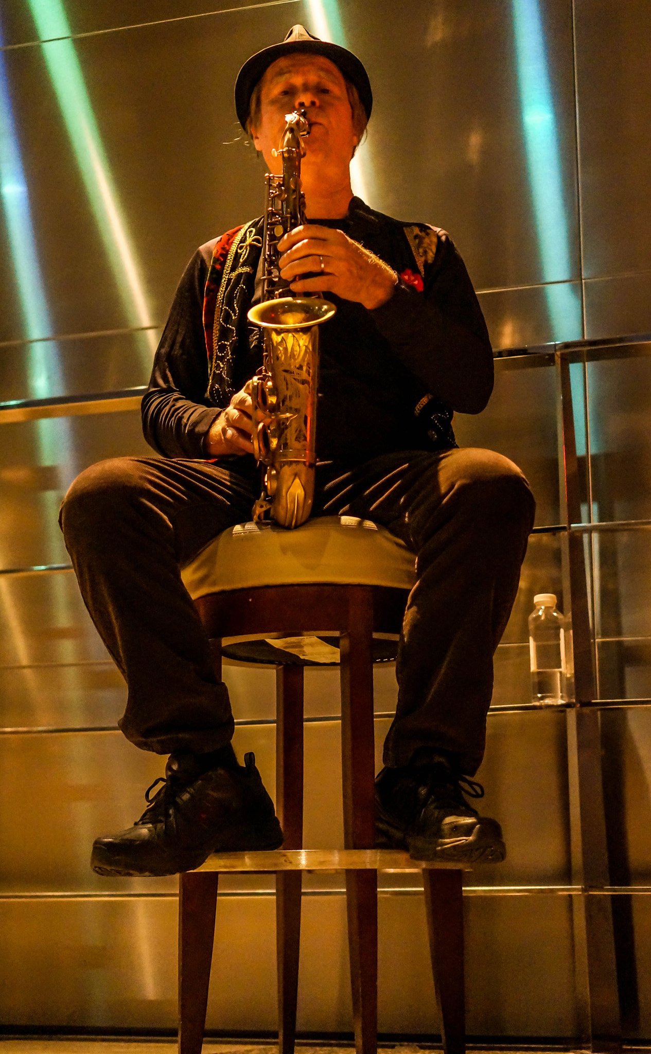 Sony Alpha NEX-5R sample photo. Saxophone photography