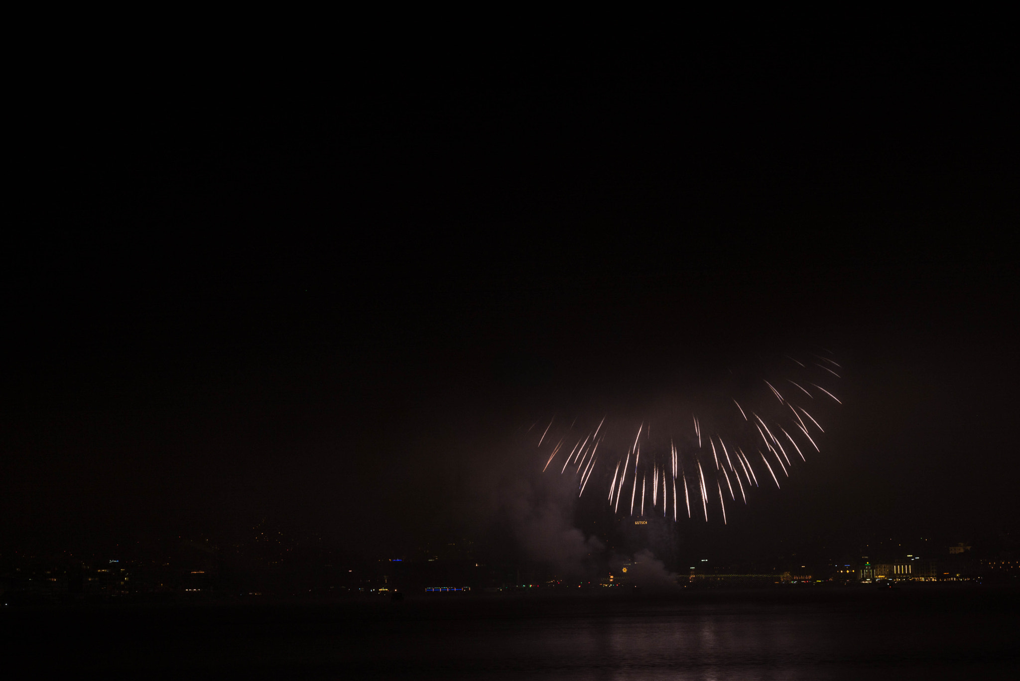 Leica APO-Summicron-M 75mm F2 ASPH sample photo. Firework in lucerne 2017 photography