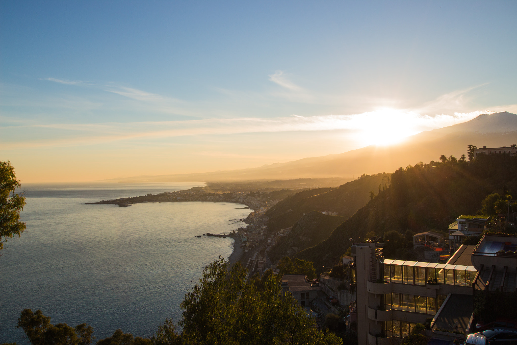 Sigma 10-20mm F3.5 EX DC HSM sample photo. Sicily sunset photography